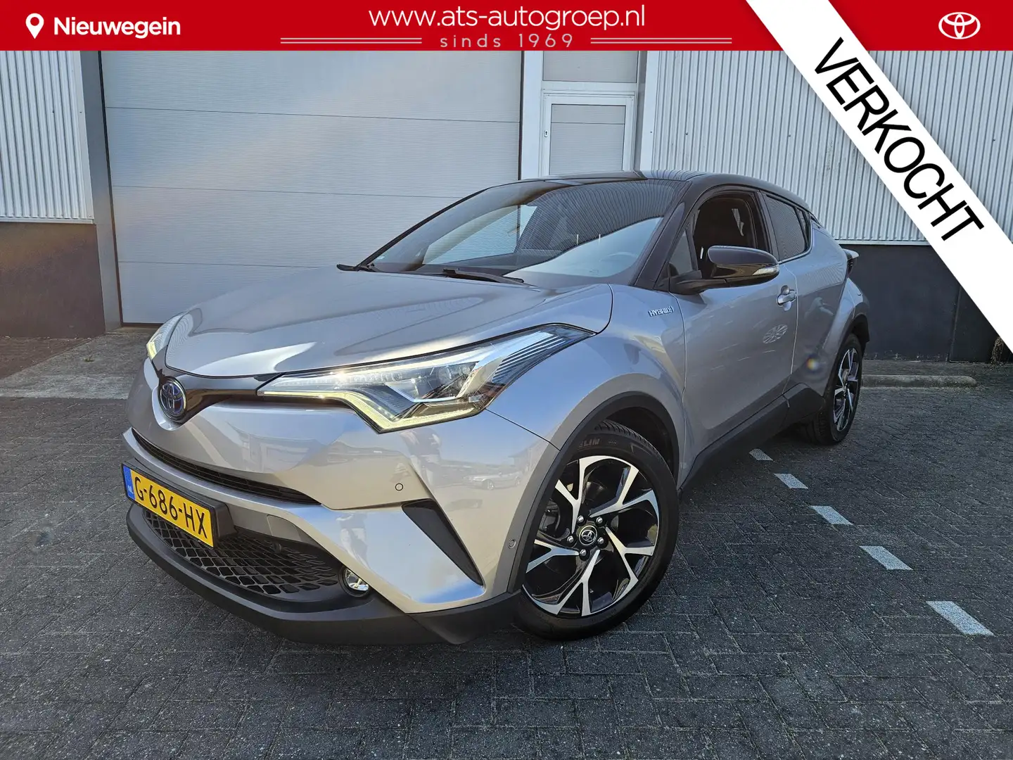 Toyota C-HR 1.8 Hybrid Style Ultimate | Zeer luxe | Afn trekha Grijs - 1