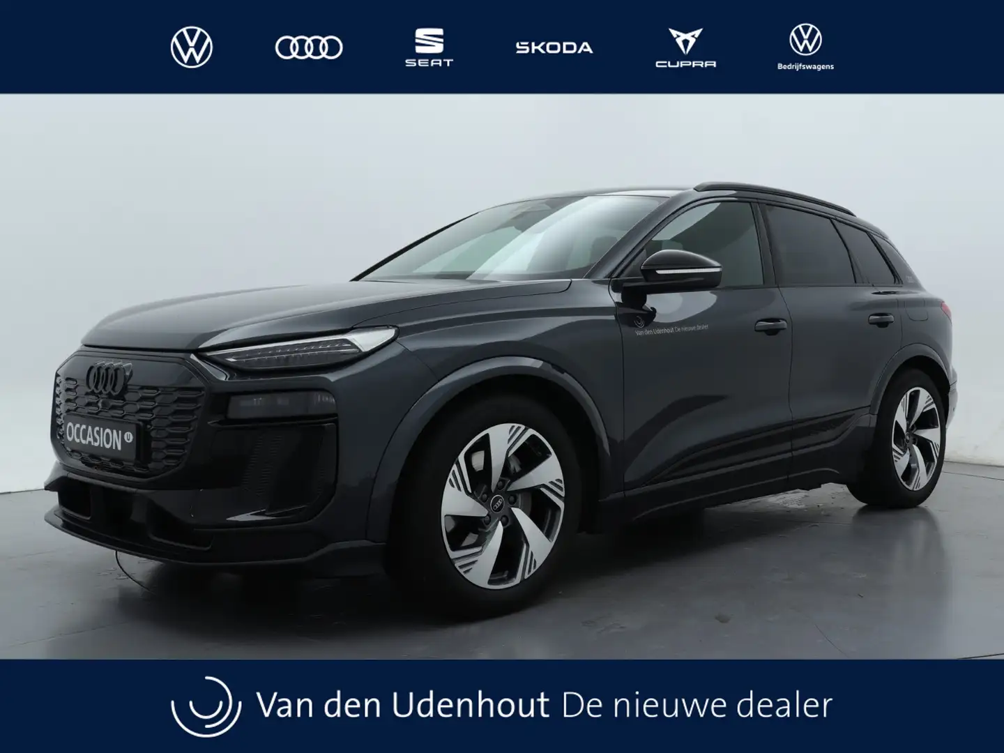 Audi Q6 e-tron S edition performance 100 kWh | Tech Pro | Grijs - 1
