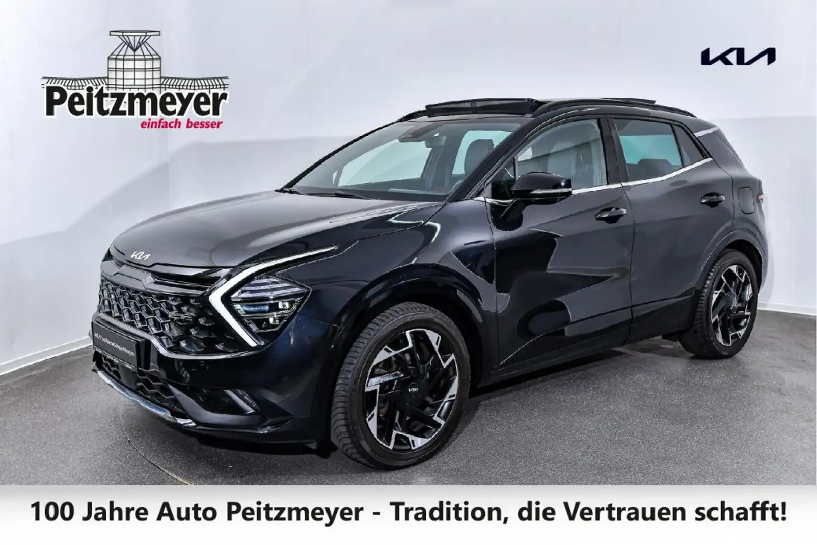 Kia Sportage 1.6 T-GDI AWD Eco-Dyn.+ (48V M-H) DCT GT-Line Negro - 1