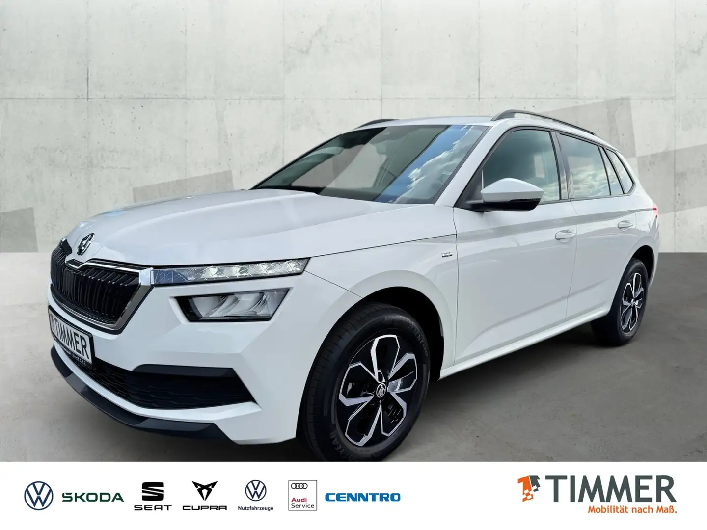 Skoda Kamiq 1.0 TSI DRIVE *LED *TEMPO *SHZ *CLIMA * Wit - 1
