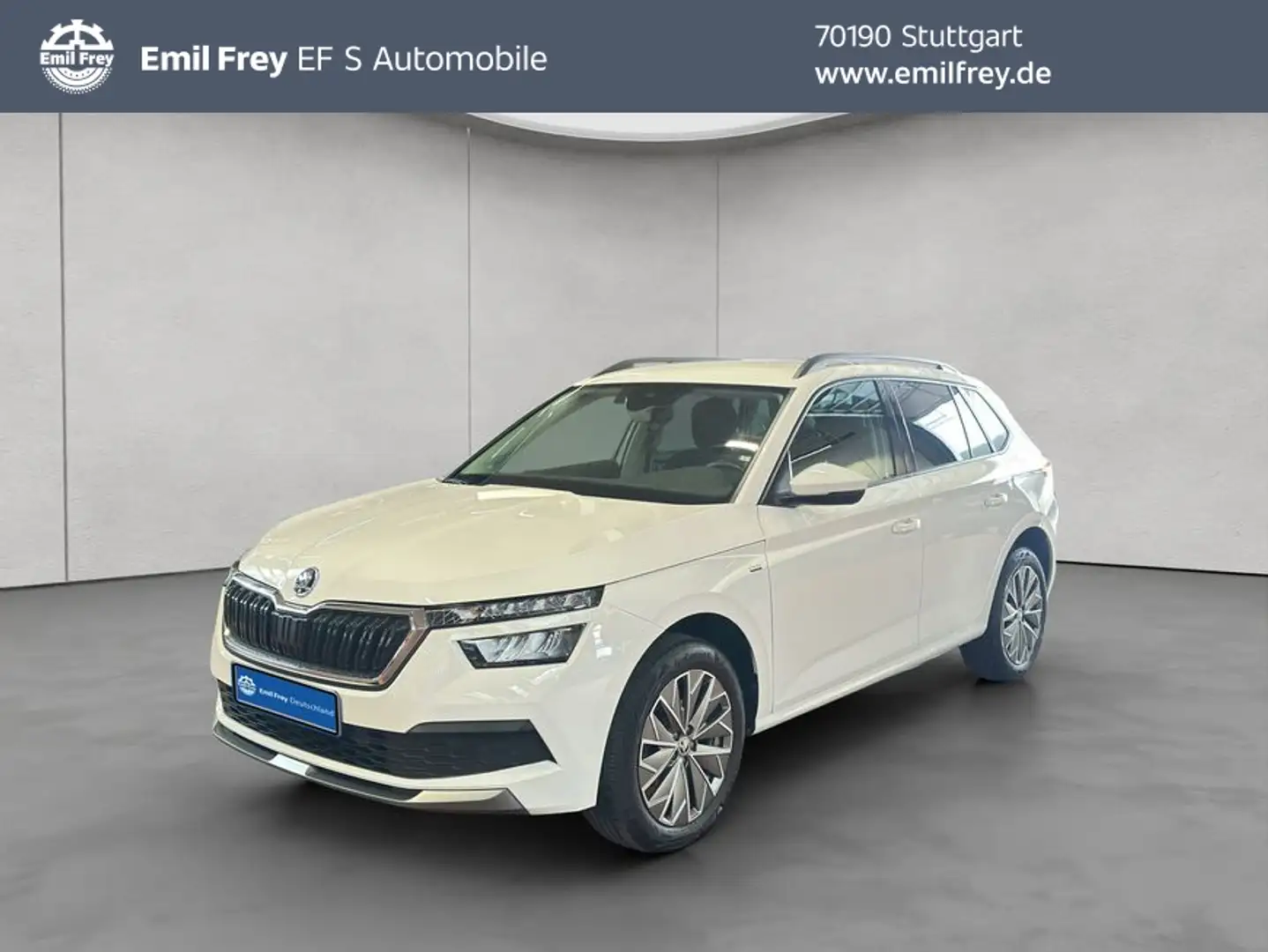Skoda Kamiq 1.0 TSI Clever Weiß - 1