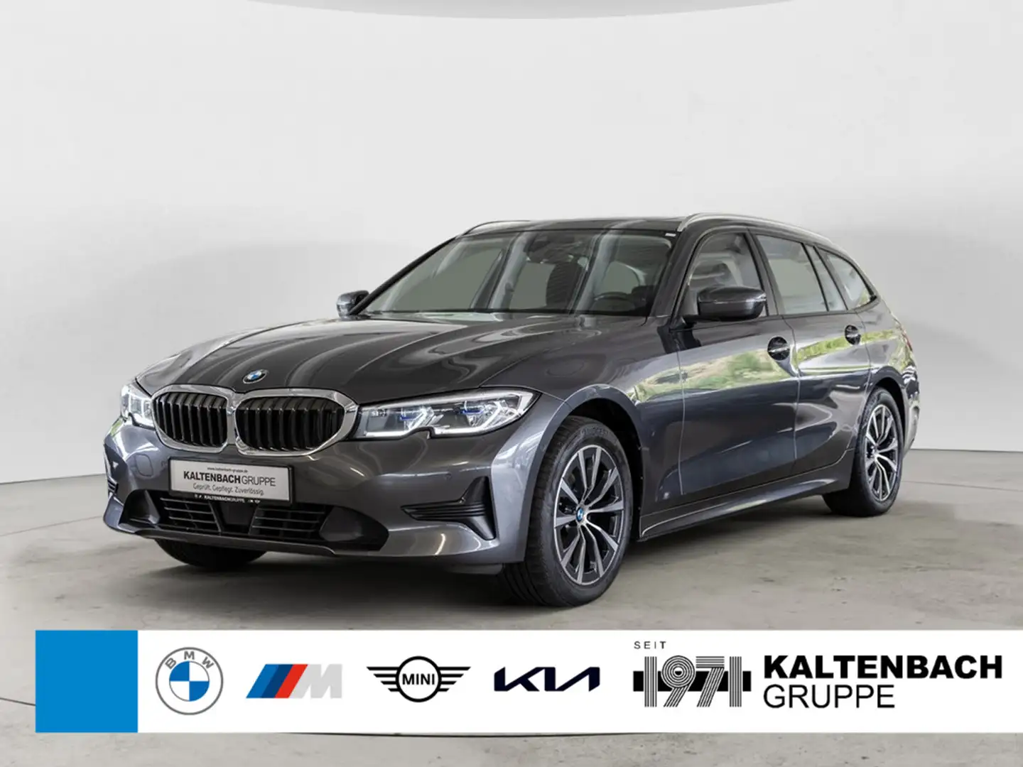 BMW 320 d Touring Advantage PANO AHK LASER LED ACC Gris - 1