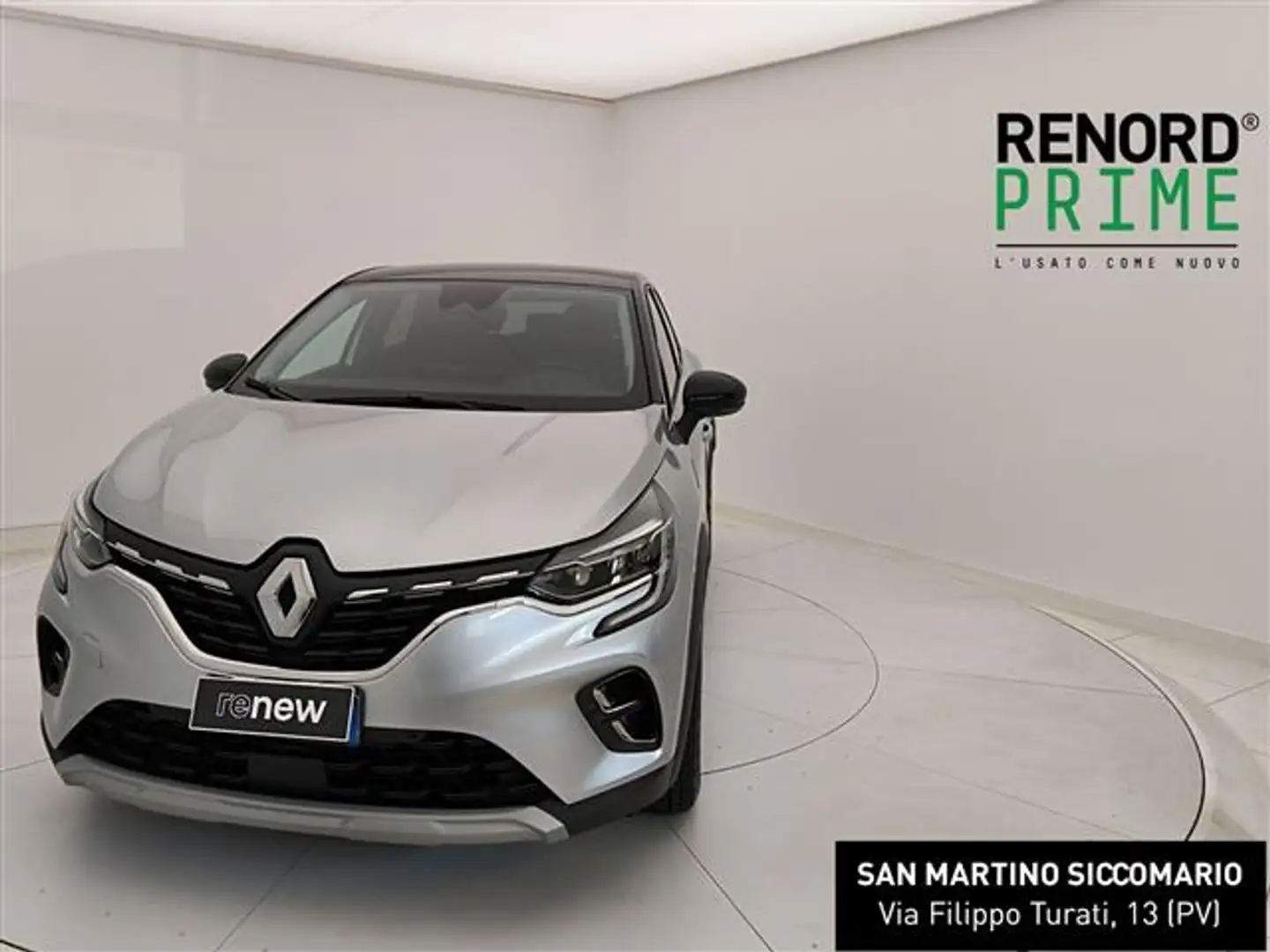 Renault Captur 1.6 E-Tech phev Intens 160cv auto my21 Grijs - 1