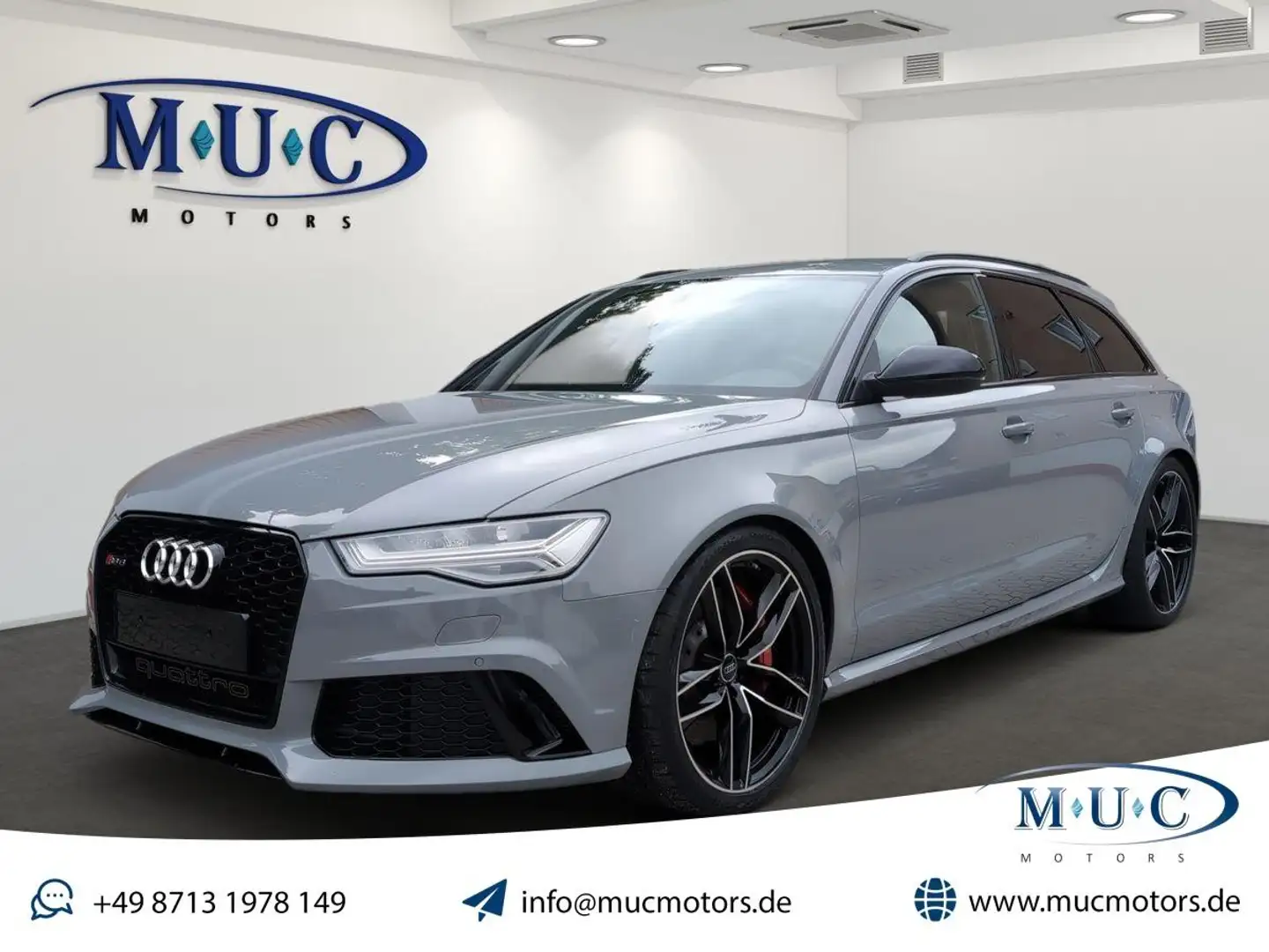 Audi RS6 performance NanoGrau~RSSitze~OptikPak~8Fach Grau - 1