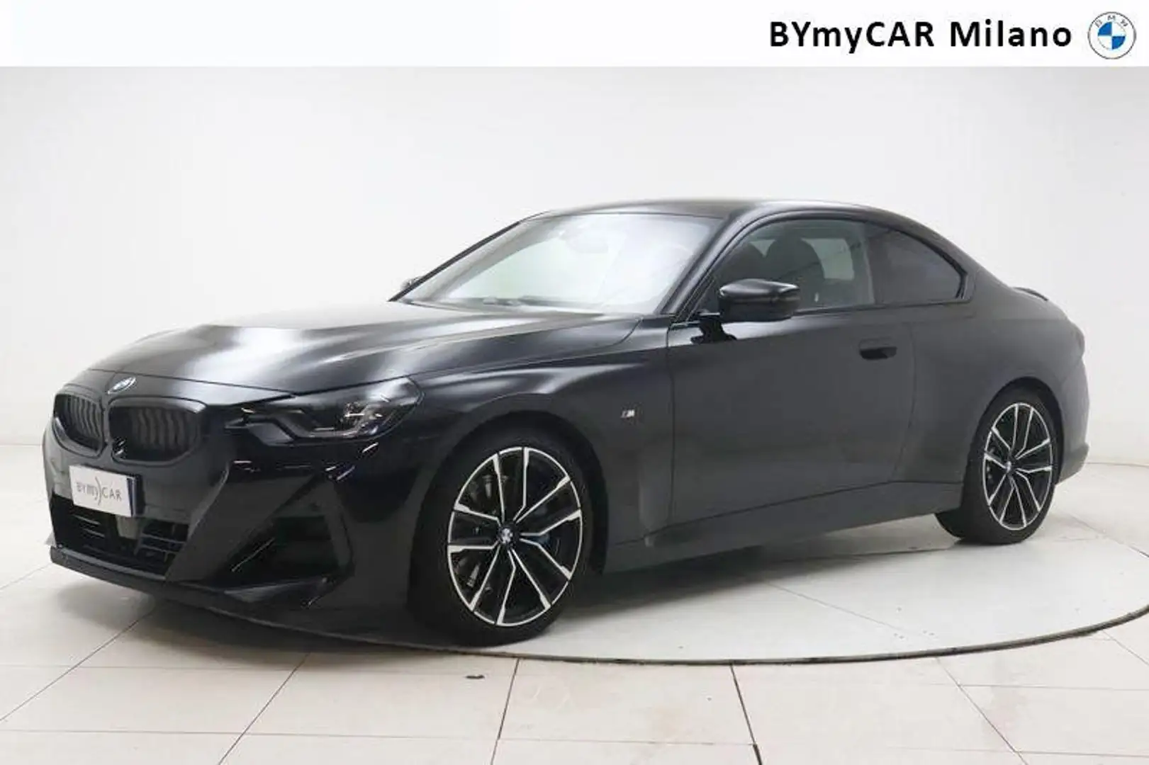 BMW 220 d Coupe mhev 48V Msport auto Schwarz - 1
