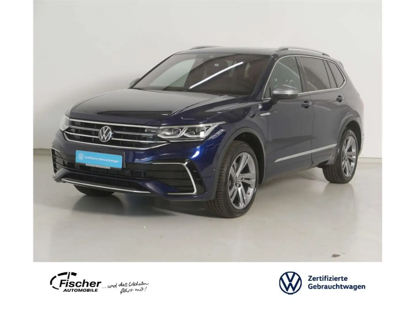 Volkswagen Tiguan Allspace 2.0 TSI 4Mot. R-Line DSG 7-Sitze Blau - 1