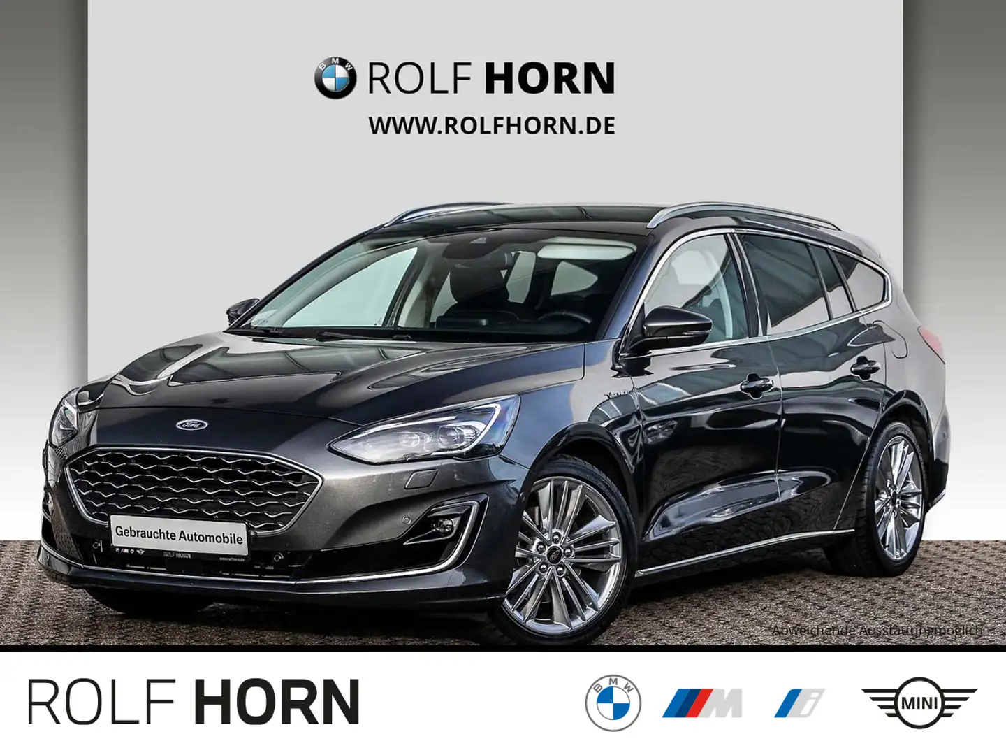 Ford Focus 1,5 EcoBoost Vignale Turnier Navi Pano RFK Grau - 1