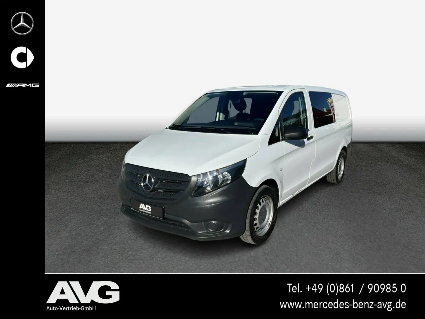 Mercedes-Benz Vito Vito 119 CDI 4x4 Mixto L Navi Standheizung AHK Blanco - 1