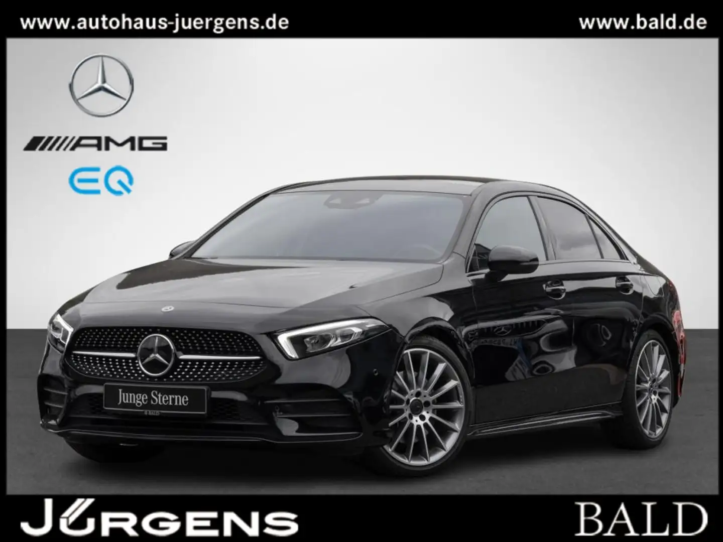 Mercedes-Benz A 250 4M Limo AMG/Wide/LED/Pano/AHK/Night/19" Black - 2