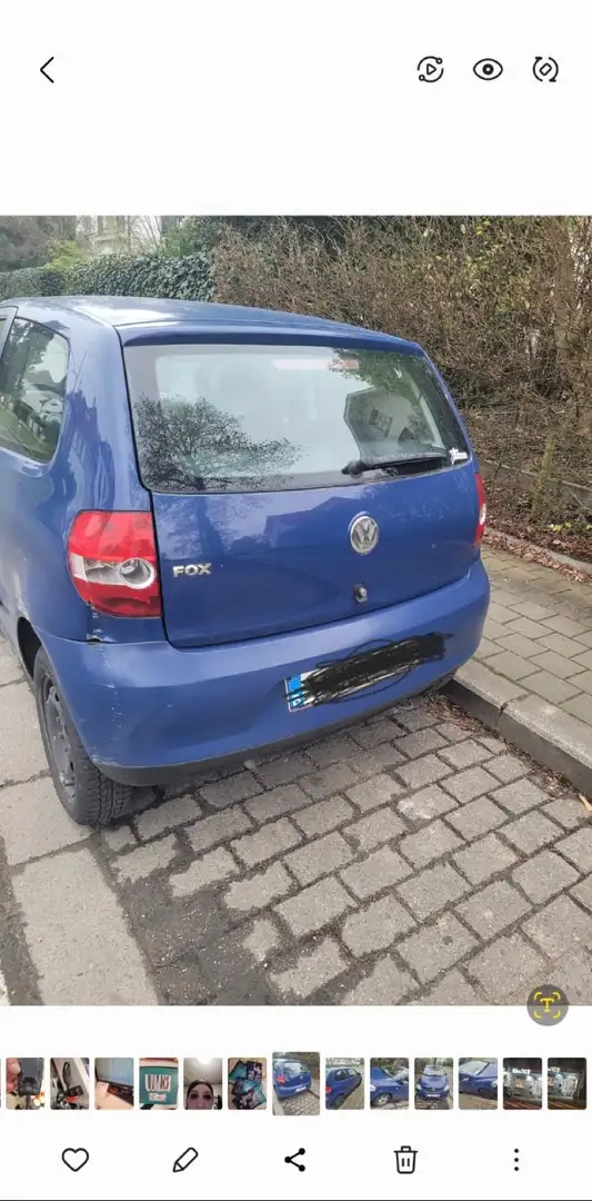 Volkswagen Fox Modrá - 2