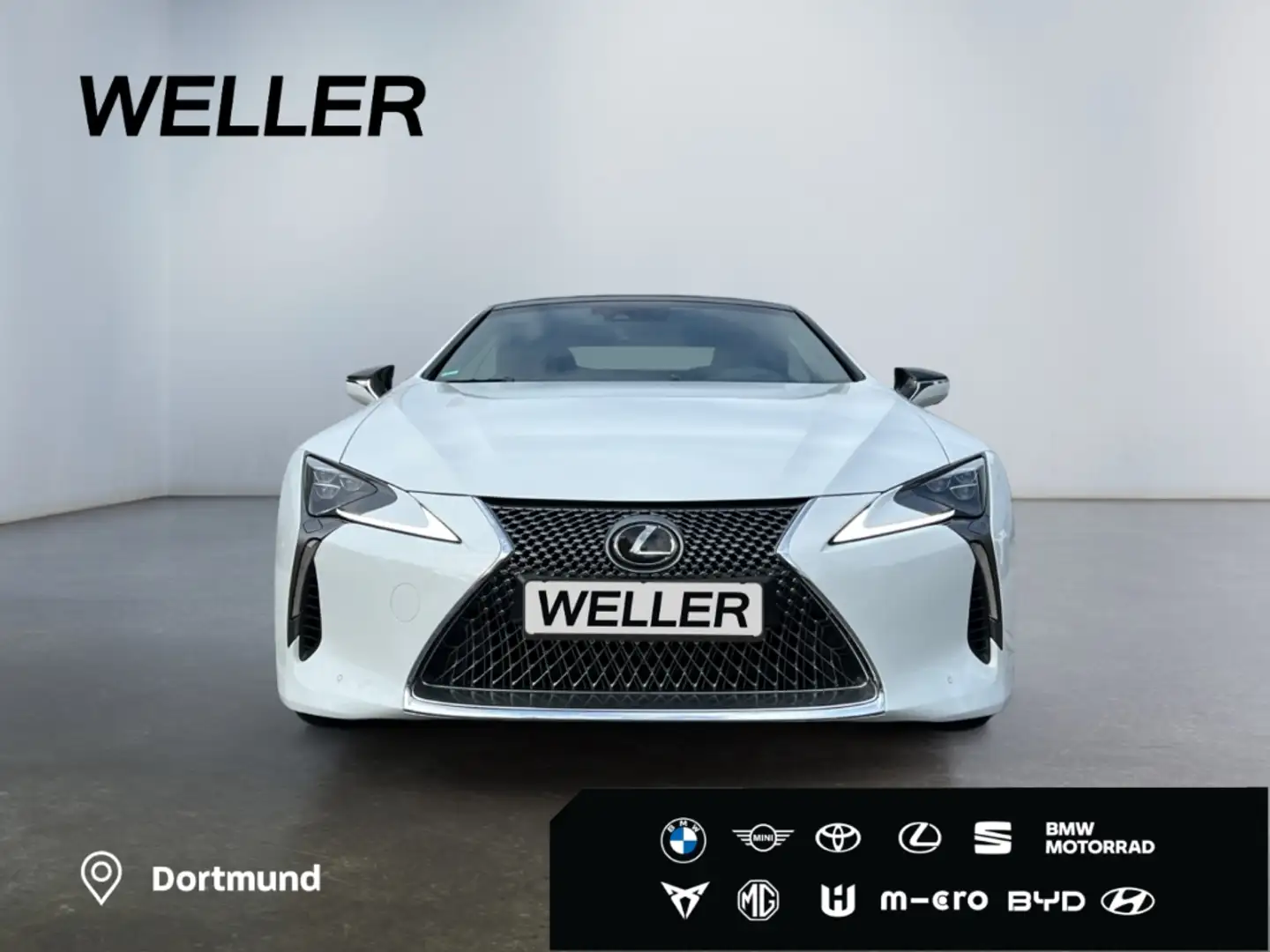 Lexus LC 500 Cabriolet *CAM*LED*CarPlay*Leder*el Heck* Weiß - 2