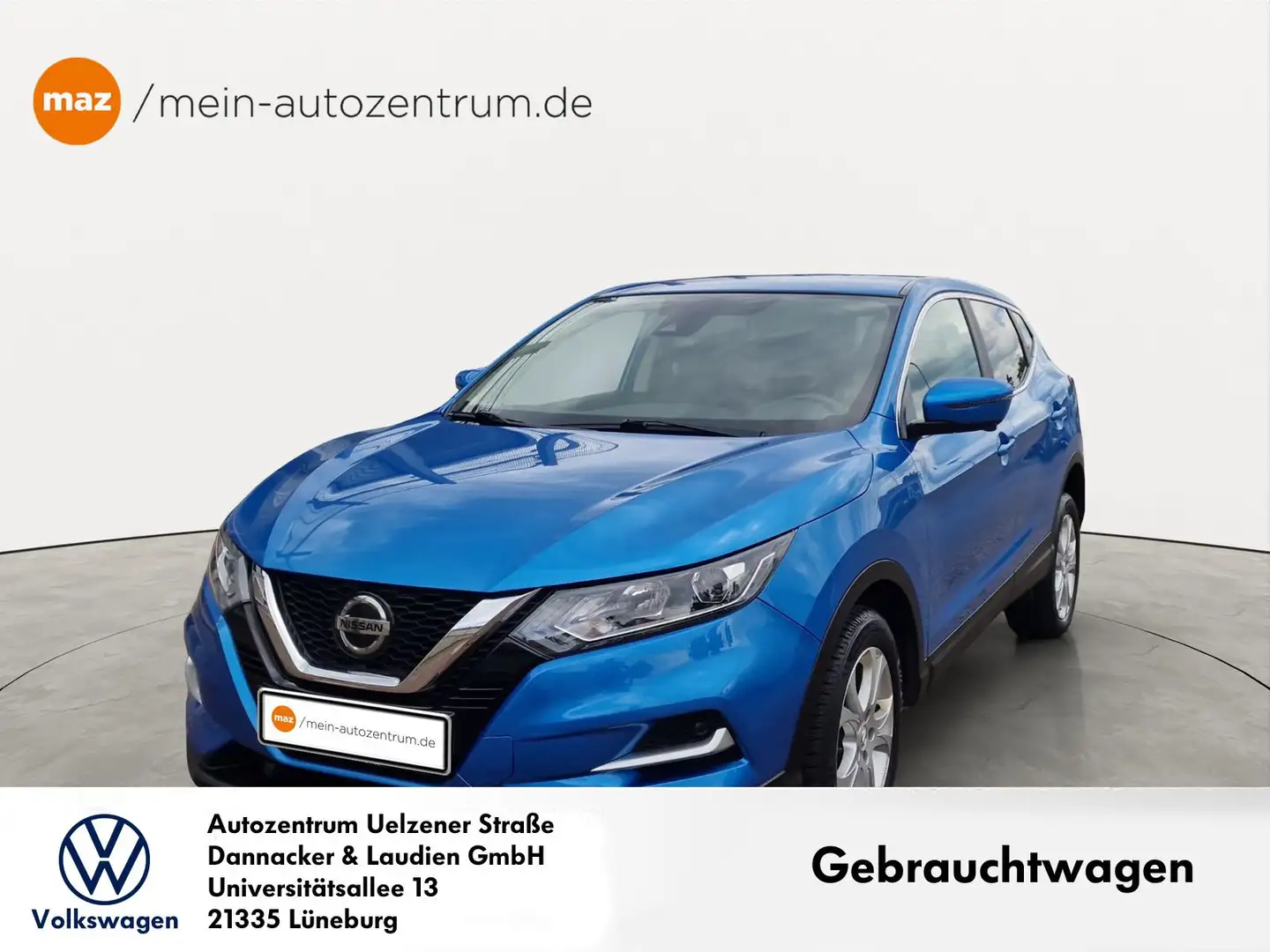 Nissan Qashqai 1.7 dCi N-Connecta 4x4 Alu AHK Navi Tempom Albastru - 1