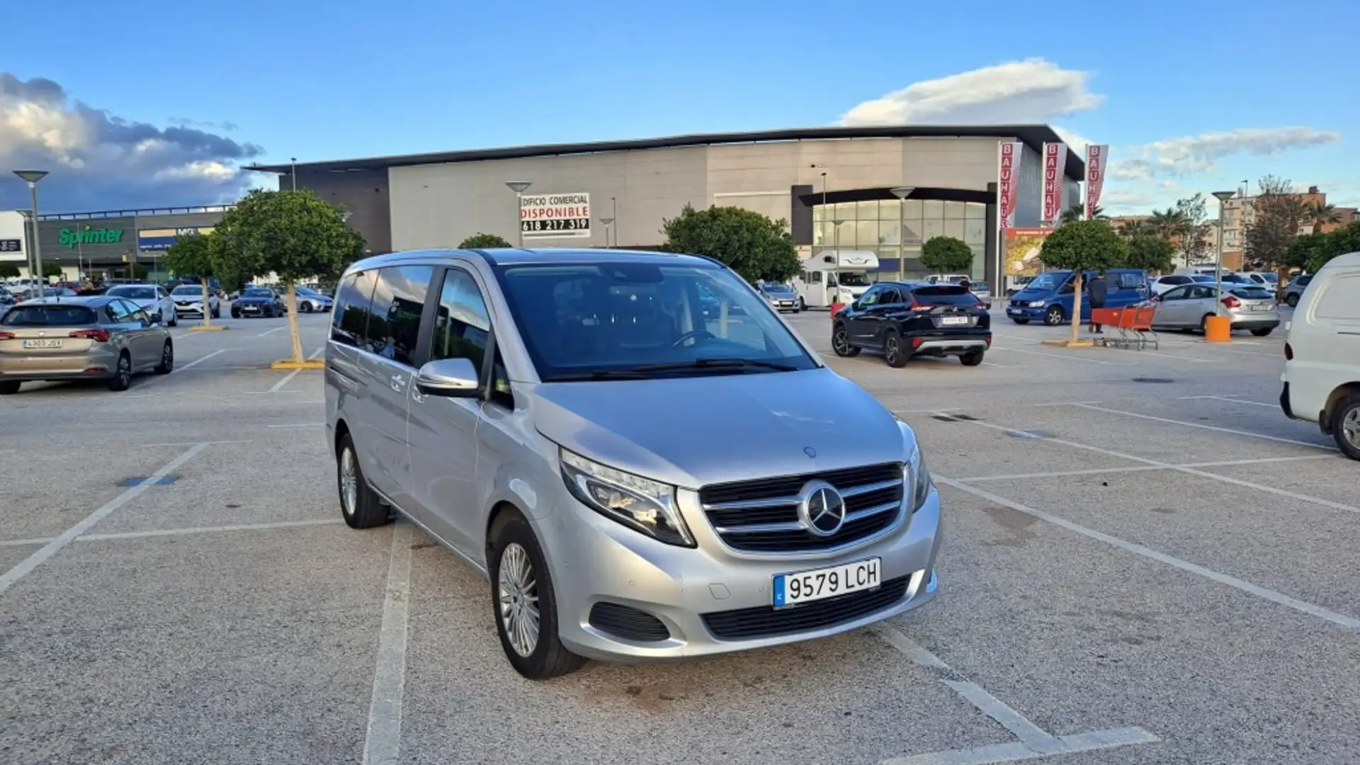 Mercedes-Benz V 250 250d Largo Exclusive 7G Tronic Gris - 1