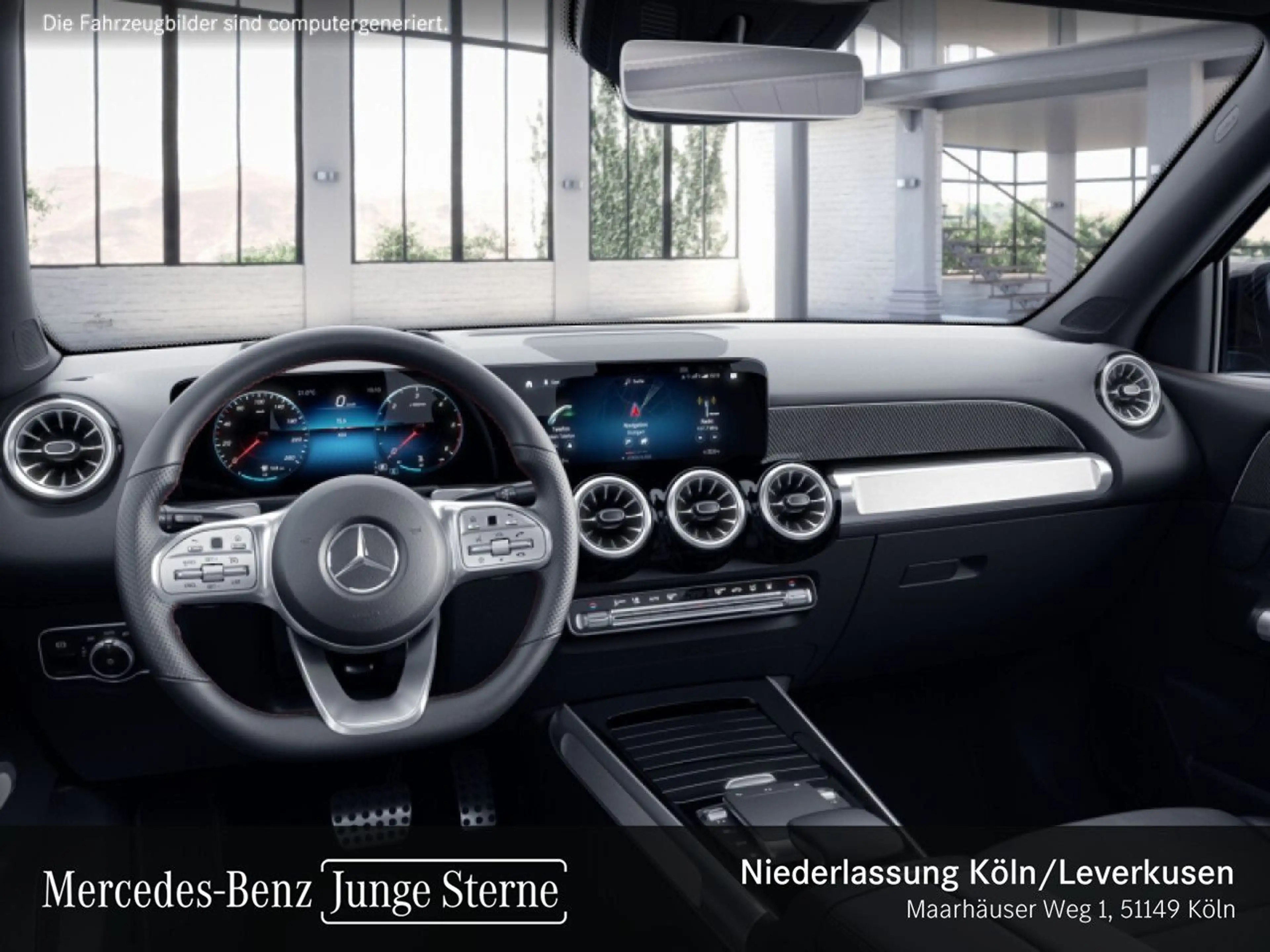 Mercedes-Benz GLB 220 d 4M AMG+NIGHT+MULTIBEAM+STHZG+KAMERA+19" — photo 10