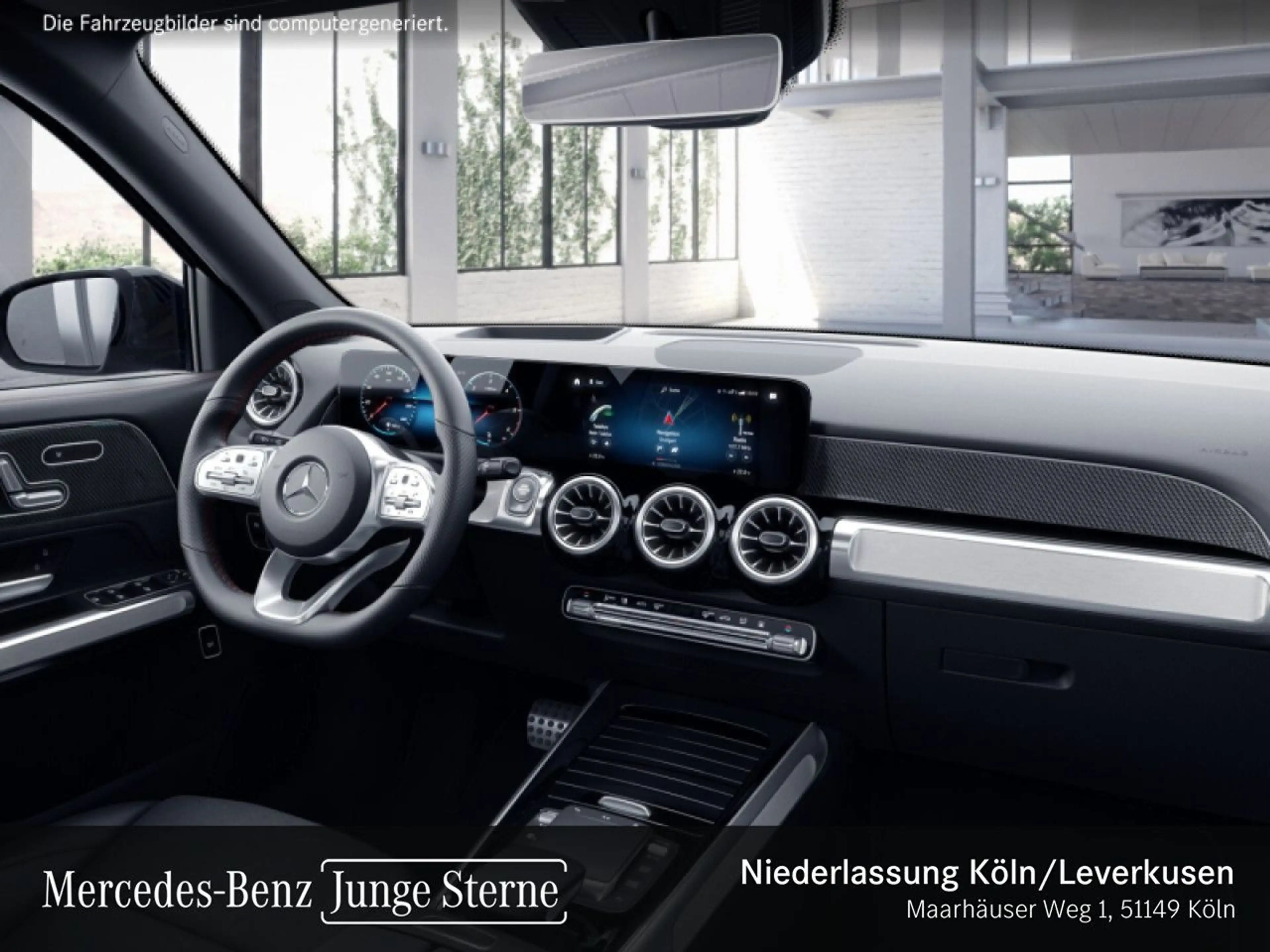 Mercedes-Benz GLB 220 d 4M AMG+NIGHT+MULTIBEAM+STHZG+KAMERA+19" — photo 11