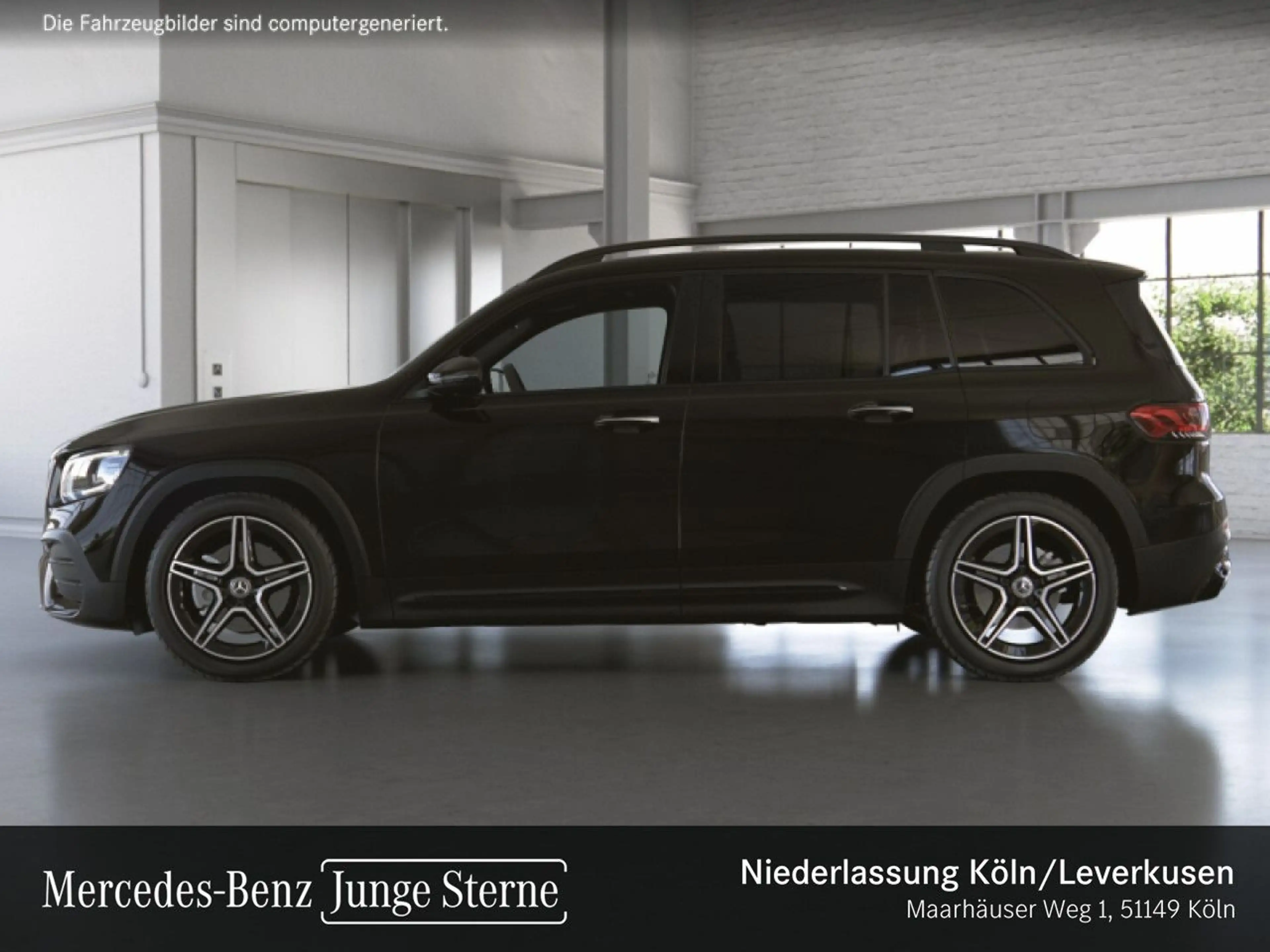 Mercedes-Benz GLB 220 d 4M AMG+NIGHT+MULTIBEAM+STHZG+KAMERA+19" — photo 5