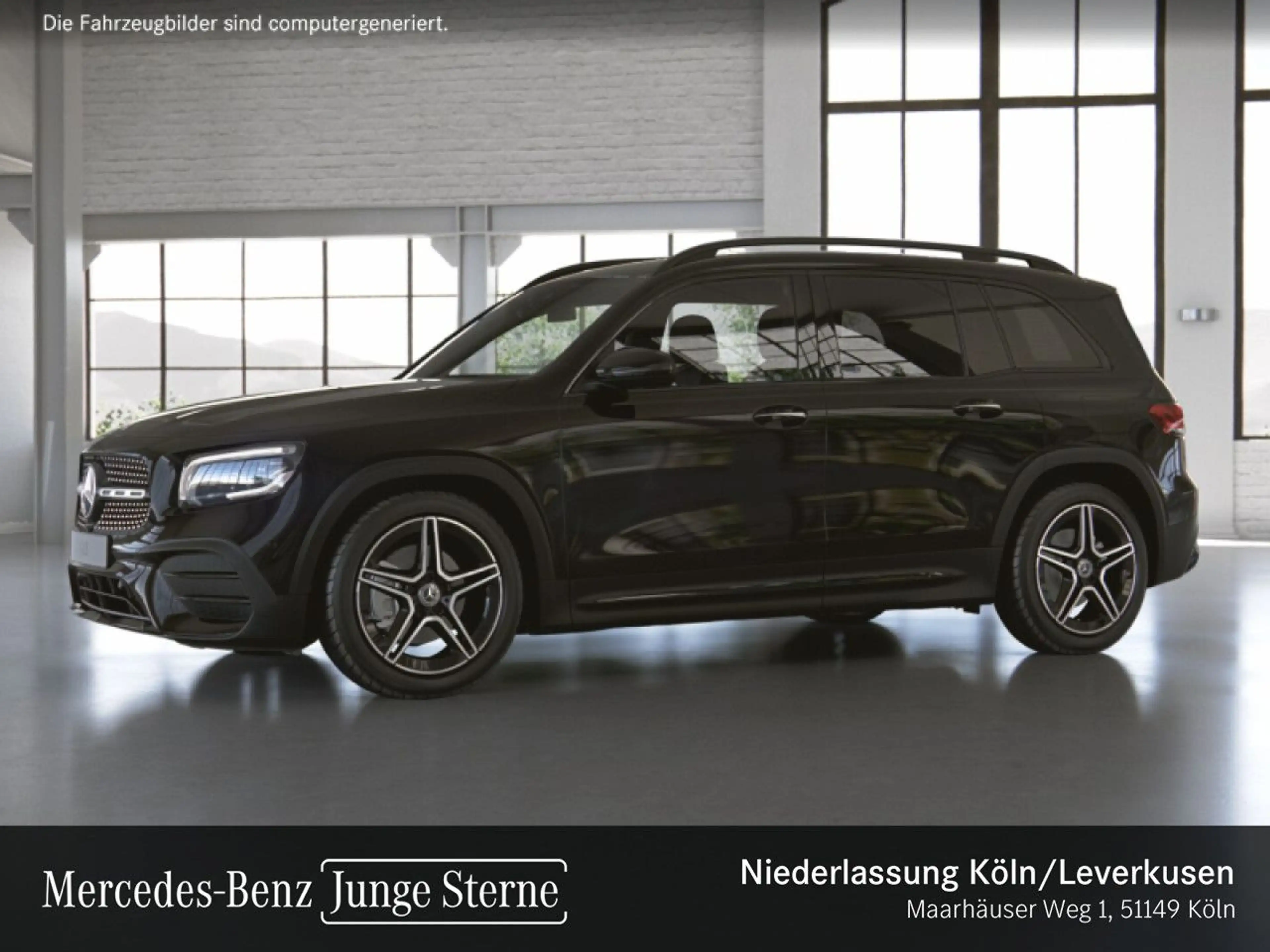 Mercedes-Benz GLB 220 d 4M AMG+NIGHT+MULTIBEAM+STHZG+KAMERA+19" — photo 3