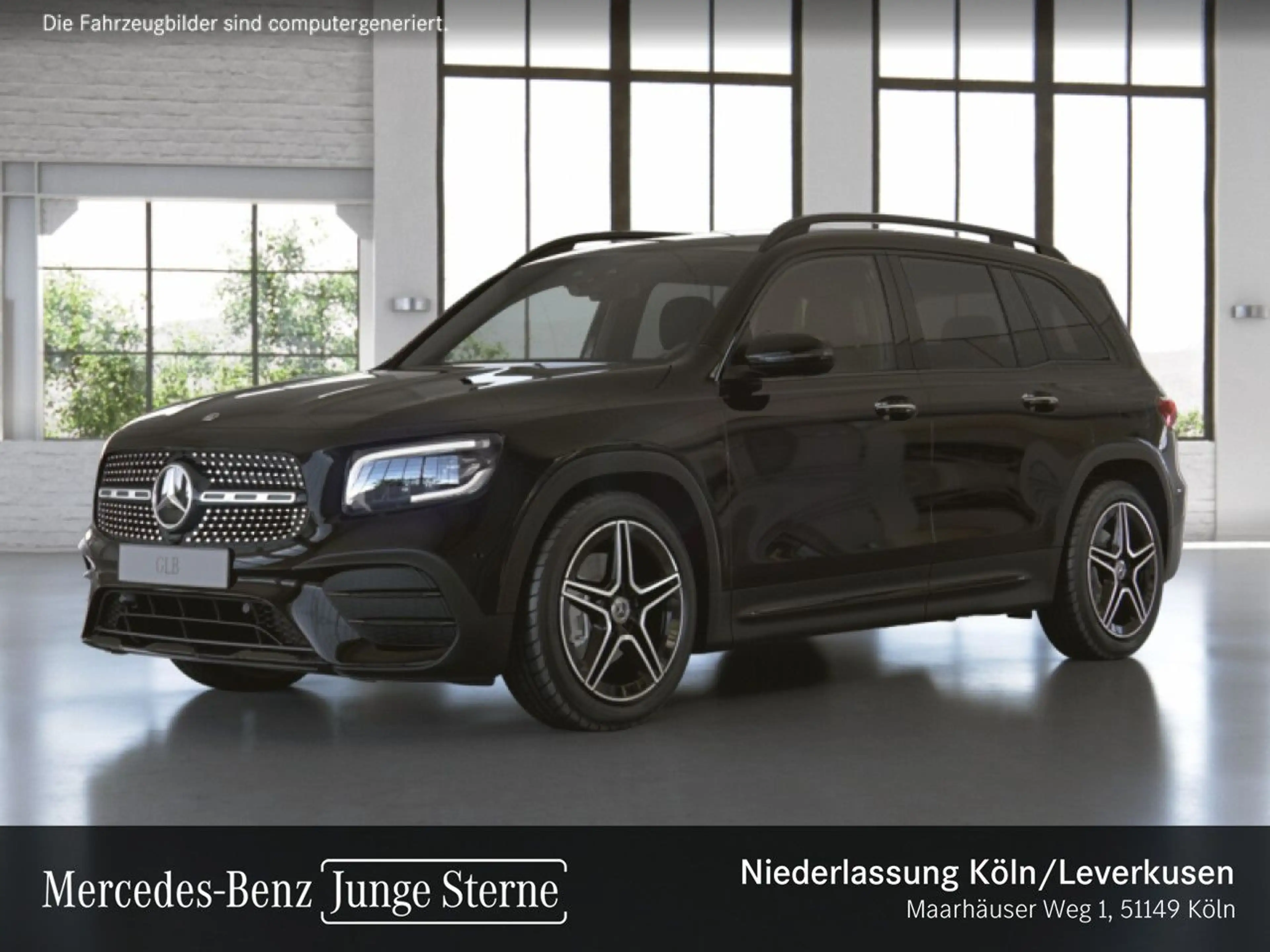 Mercedes-Benz GLB 220 d 4M AMG+NIGHT+MULTIBEAM+STHZG+KAMERA+19" — photo 14