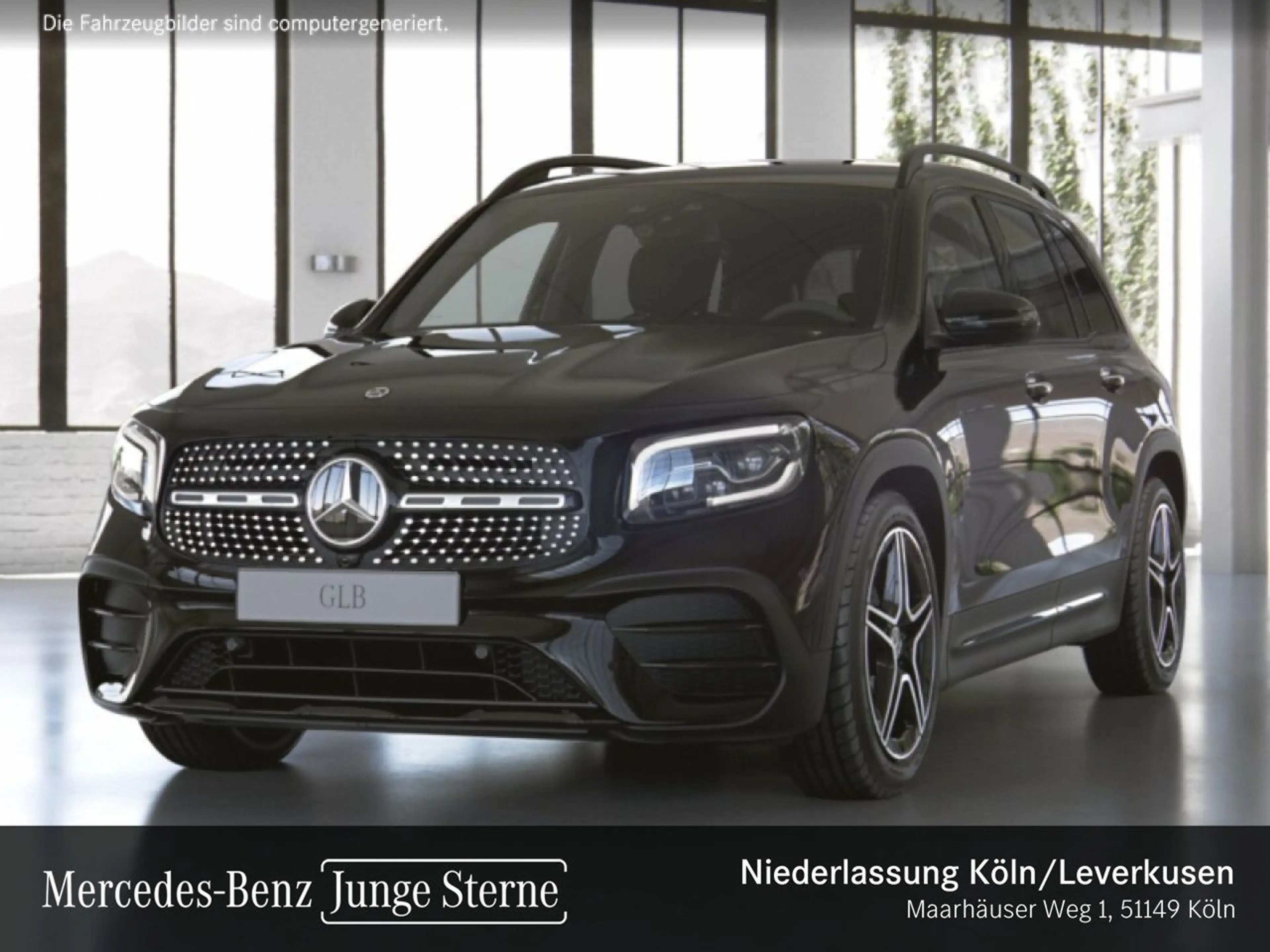 Mercedes-Benz GLB 220 d 4M AMG+NIGHT+MULTIBEAM+STHZG+KAMERA+19" — photo 2