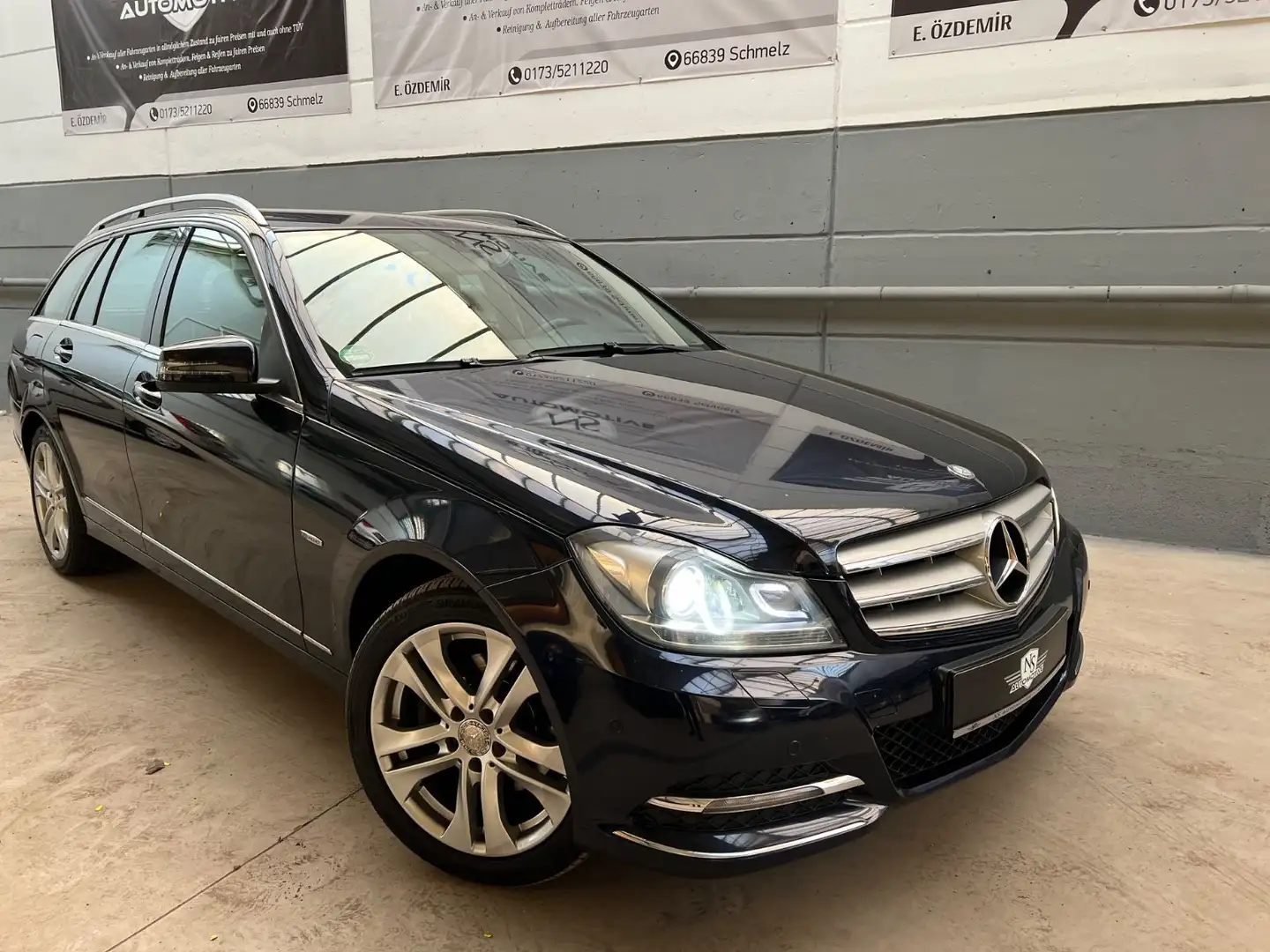 Mercedes-Benz C 220 CDI T BlueEfficiency Avantgarde *VOLL*TÜV* Azul - 1