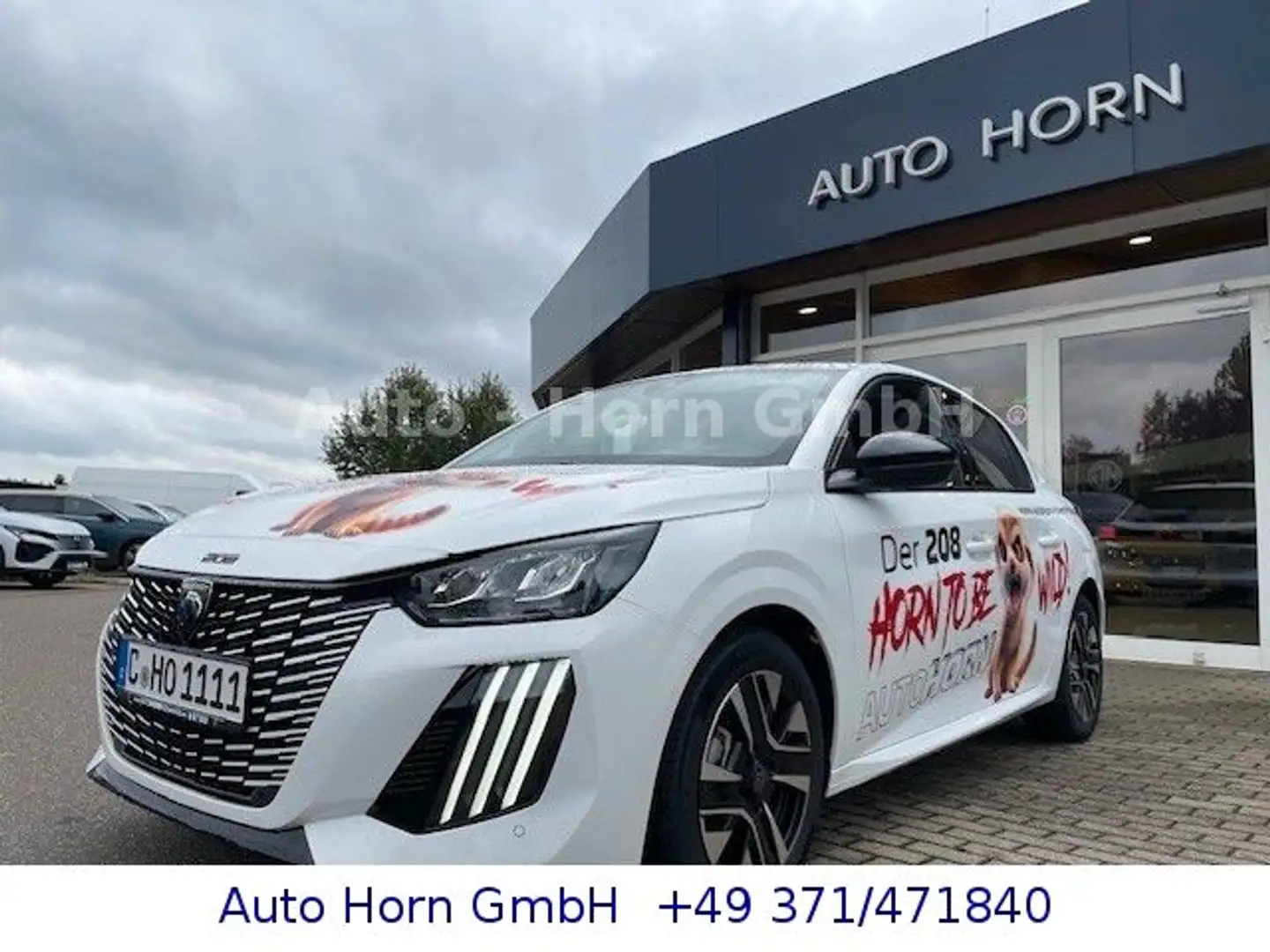 Peugeot 208 Allure Pure Tech 100 Blanco - 1