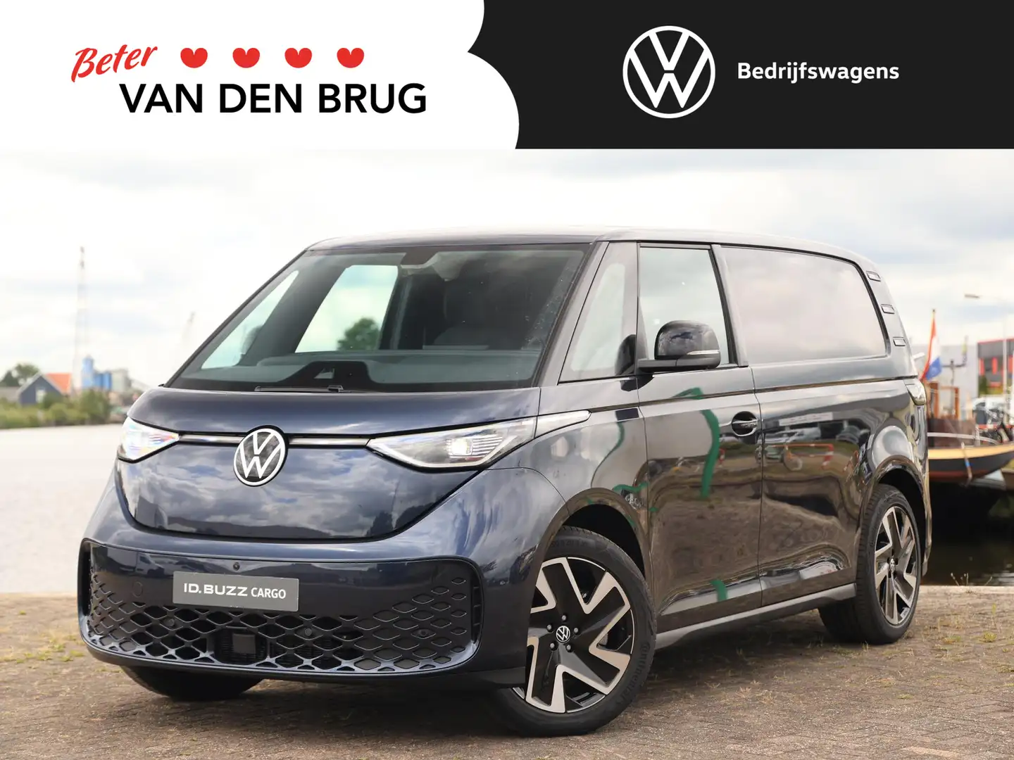 Volkswagen ID. Buzz Cargo Bedrijfswagens Bulli Edition 250 kW (340 pk) 4Moti Blauw - 1