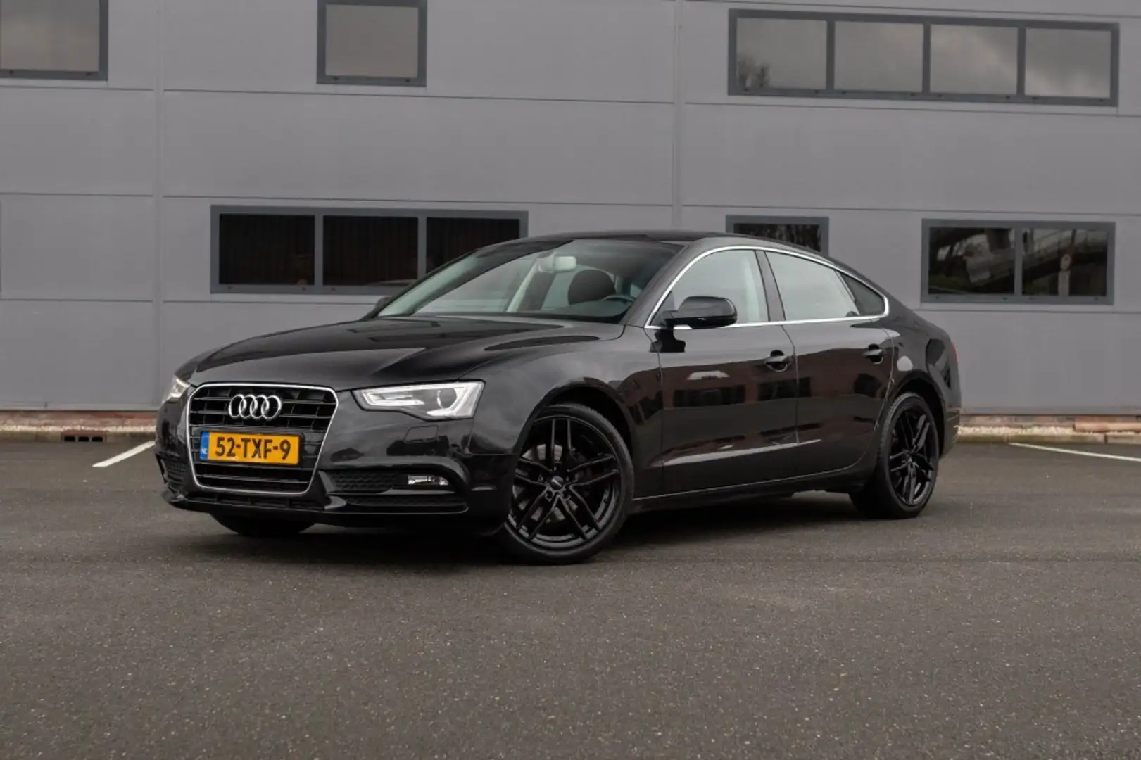 Audi A5 Sportback, 1.8 TFSI automaat, !! Olie verbruik !! Zwart - 1
