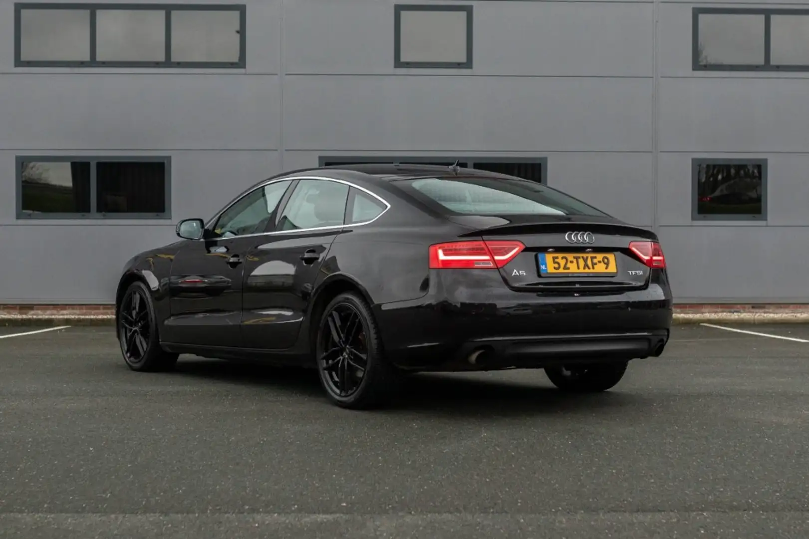Audi A5 Sportback, 1.8 TFSI automaat, !! Olie verbruik !! Zwart - 2