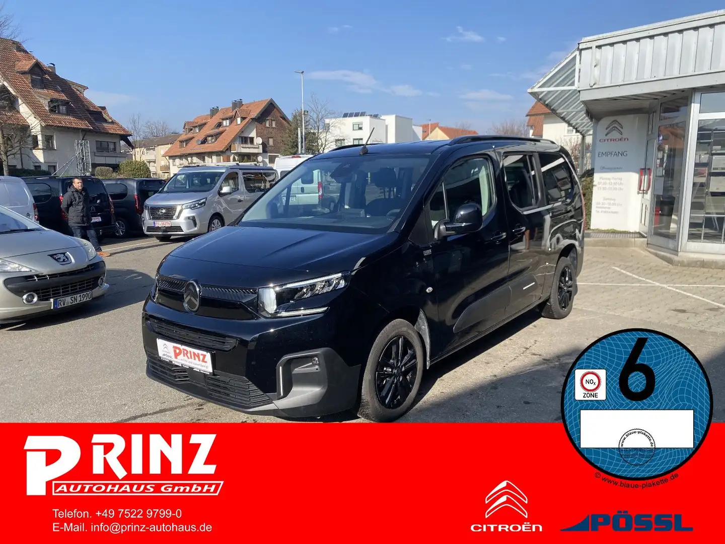 Citroen Berlingo Max XL 1.5 BlueHDi 130 Automatik*7-Sitz Schwarz - 1