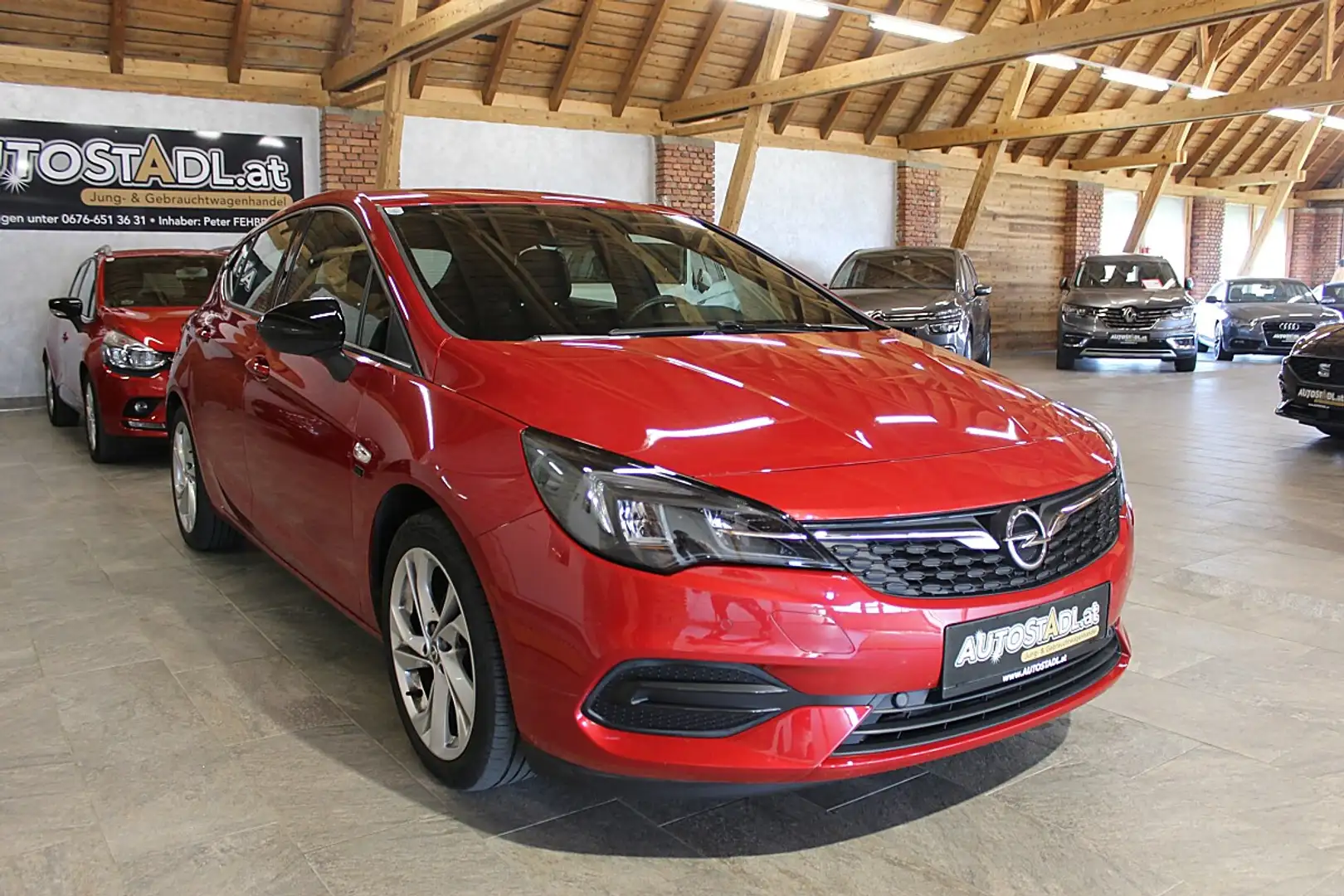 Opel Astra K 1.2 Turbo Opel 2020 S/S (EURO 6d) Rot - 2
