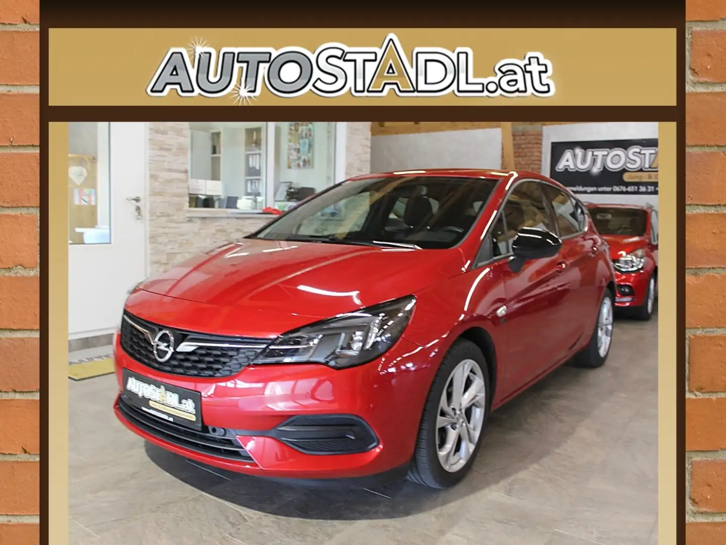 Opel Astra K 1.2 Turbo Opel 2020 S/S (EURO 6d) Rot - 1