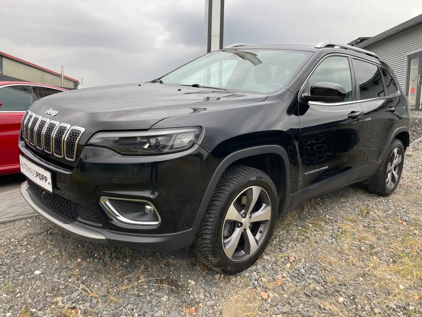 Jeep Cherokee Limited 2.2 Multijet Active Drive Automatik+AHK Schwarz - 2