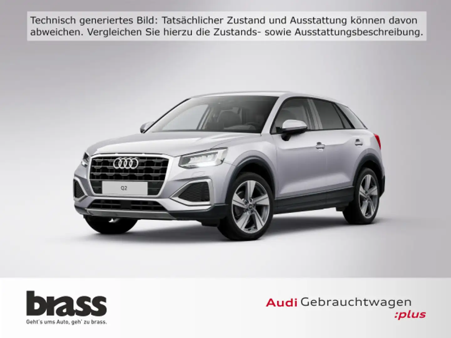 Audi Q2 Advanced 35 TFSI 110(150) kW(PS) S tronic Silber - 1