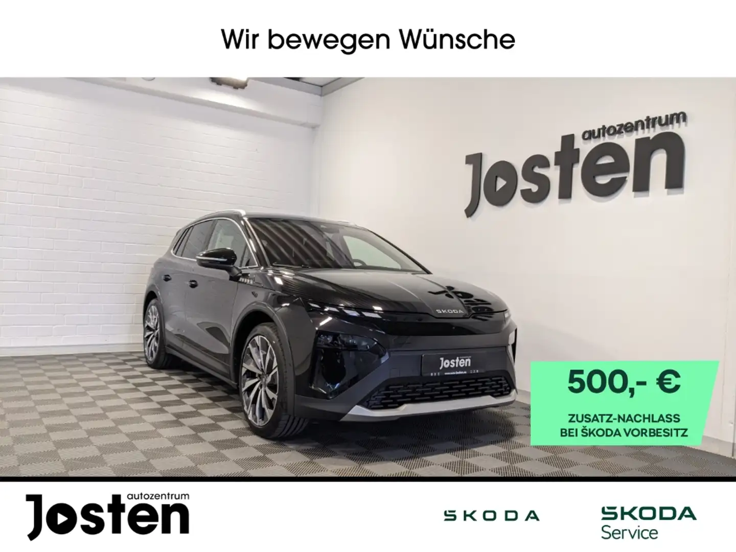 Skoda Elroq 85 Loft MAXX-Paket 21''-LM-Supernova DCC AHK Noir - 1