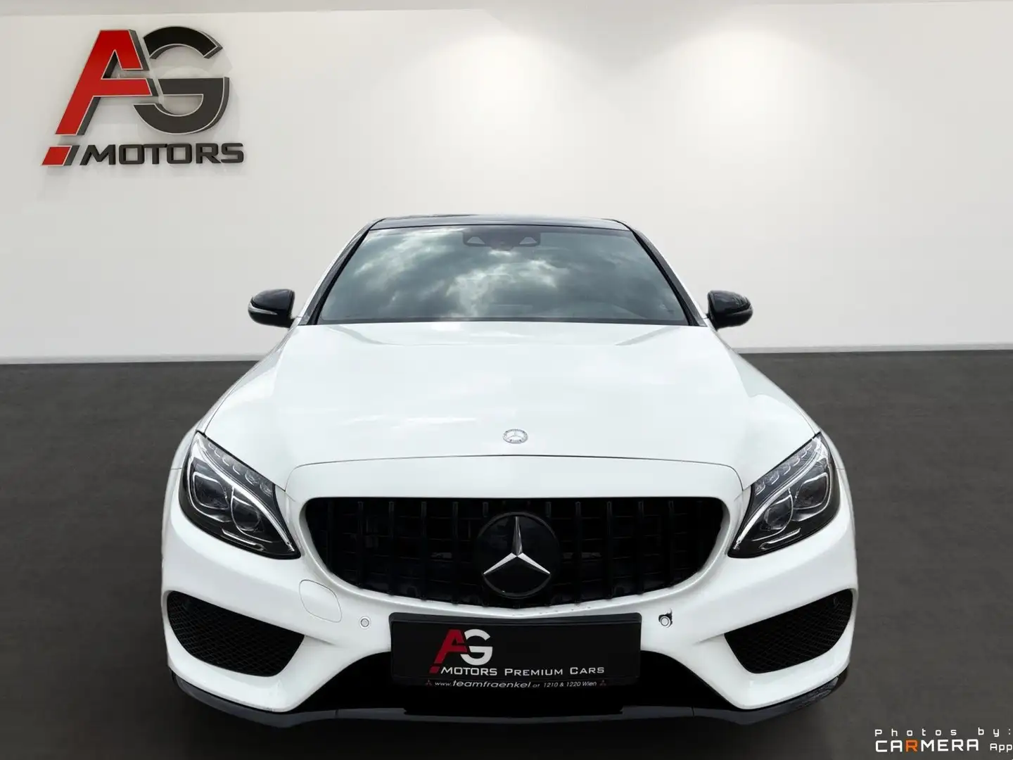 Mercedes-Benz C 400 4MATIC AMG Line Aut. Weiß - 2