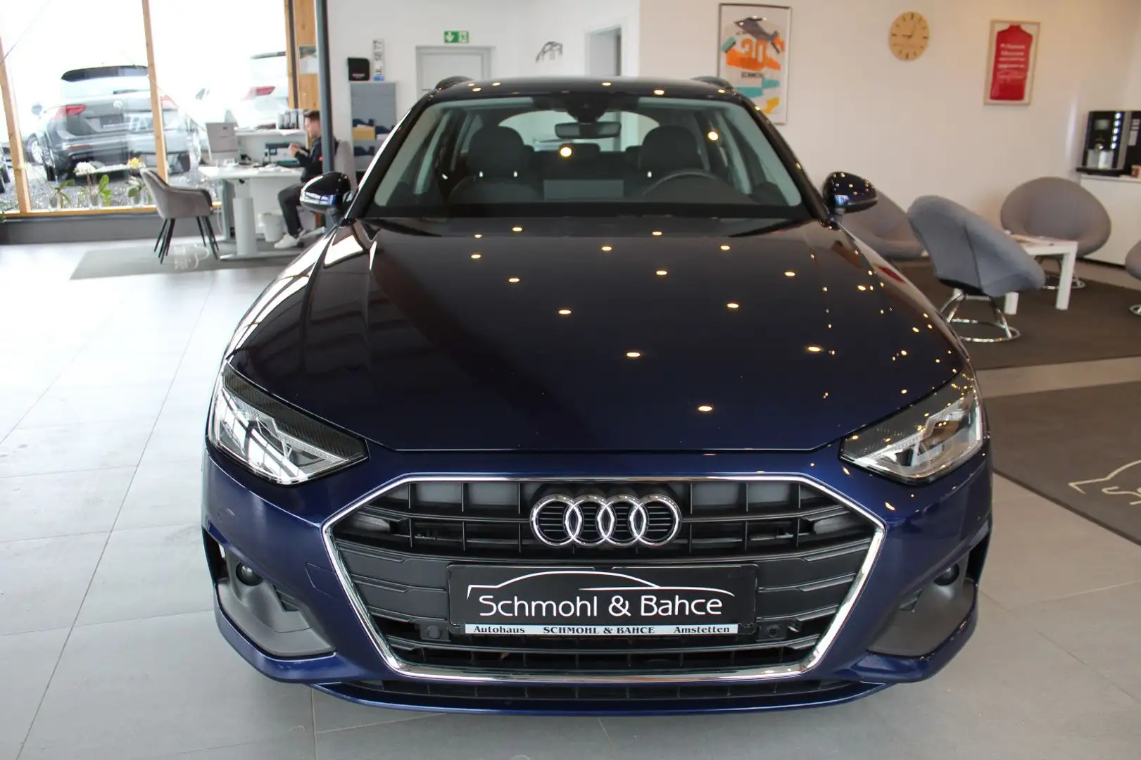 Audi A4 Avant 40 TDI S tronic*NAVI*LED*1.HAND* Blauw - 2