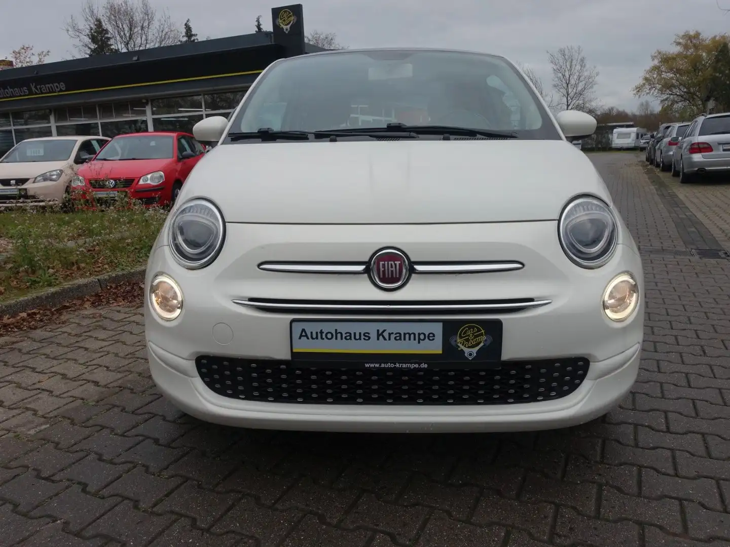 Fiat 500 Panorama Klima Tempomat Blanc - 2