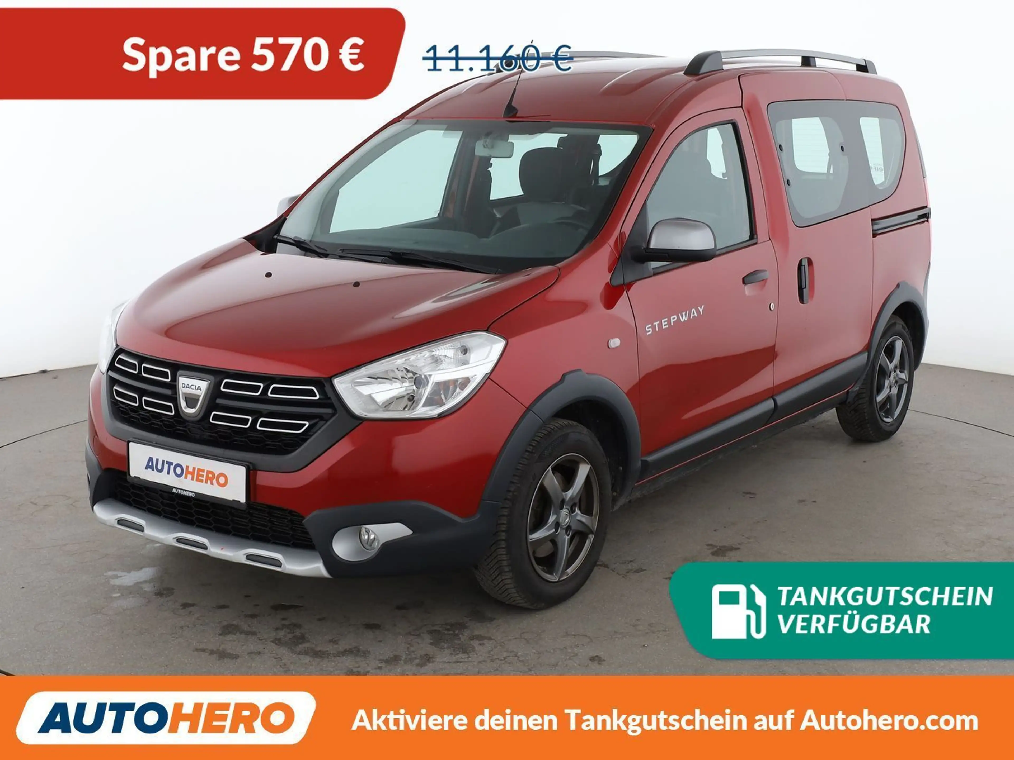 Dacia Dokker 1.2 TCe Stepway*NAVI*TEMPO*PDC*SHZ*KLIMA*GARANTIE*