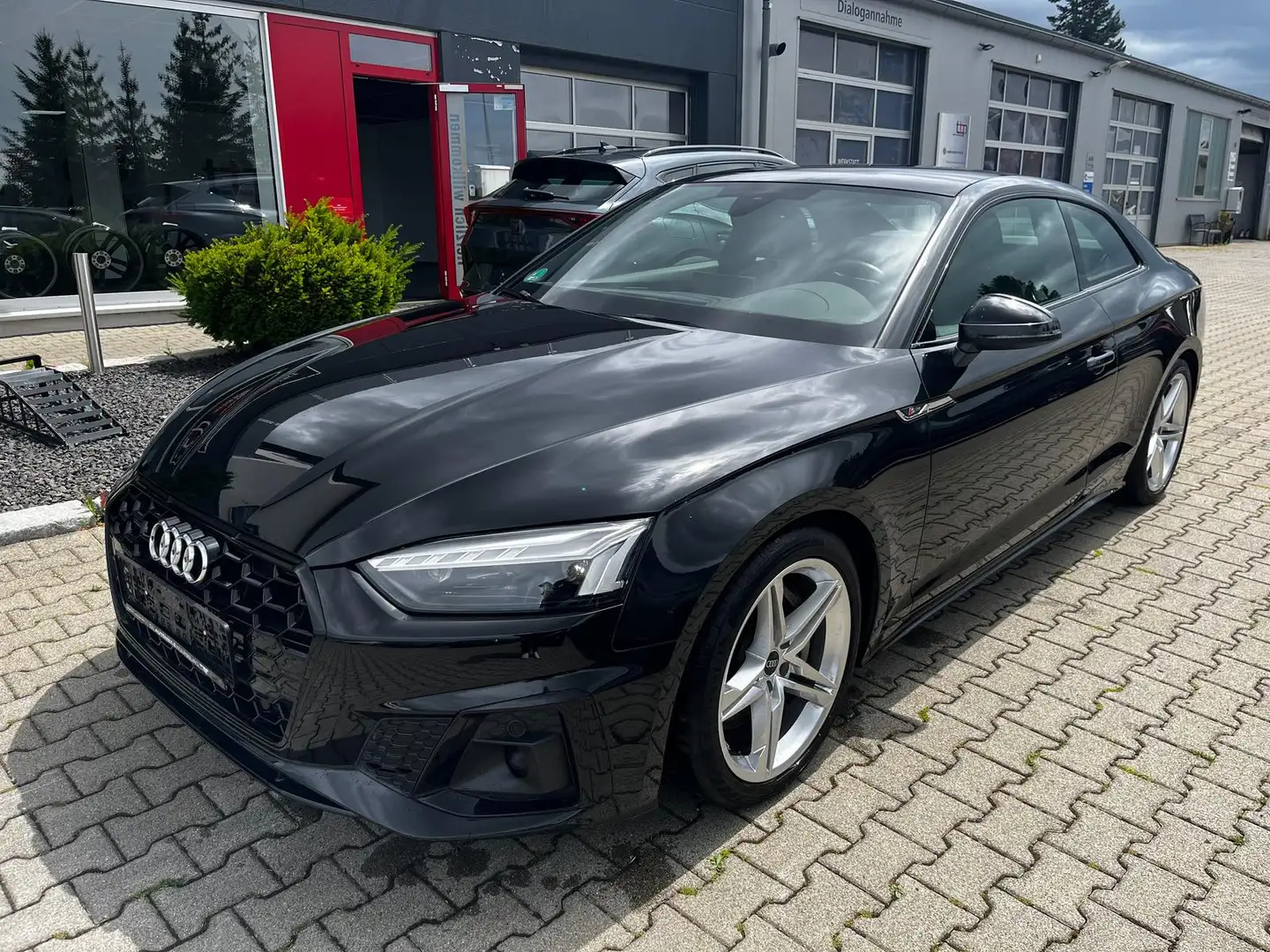 Audi A5 Coupe 50 TDI qu. S-line MATRIX Garantie Leder Schwarz - 1