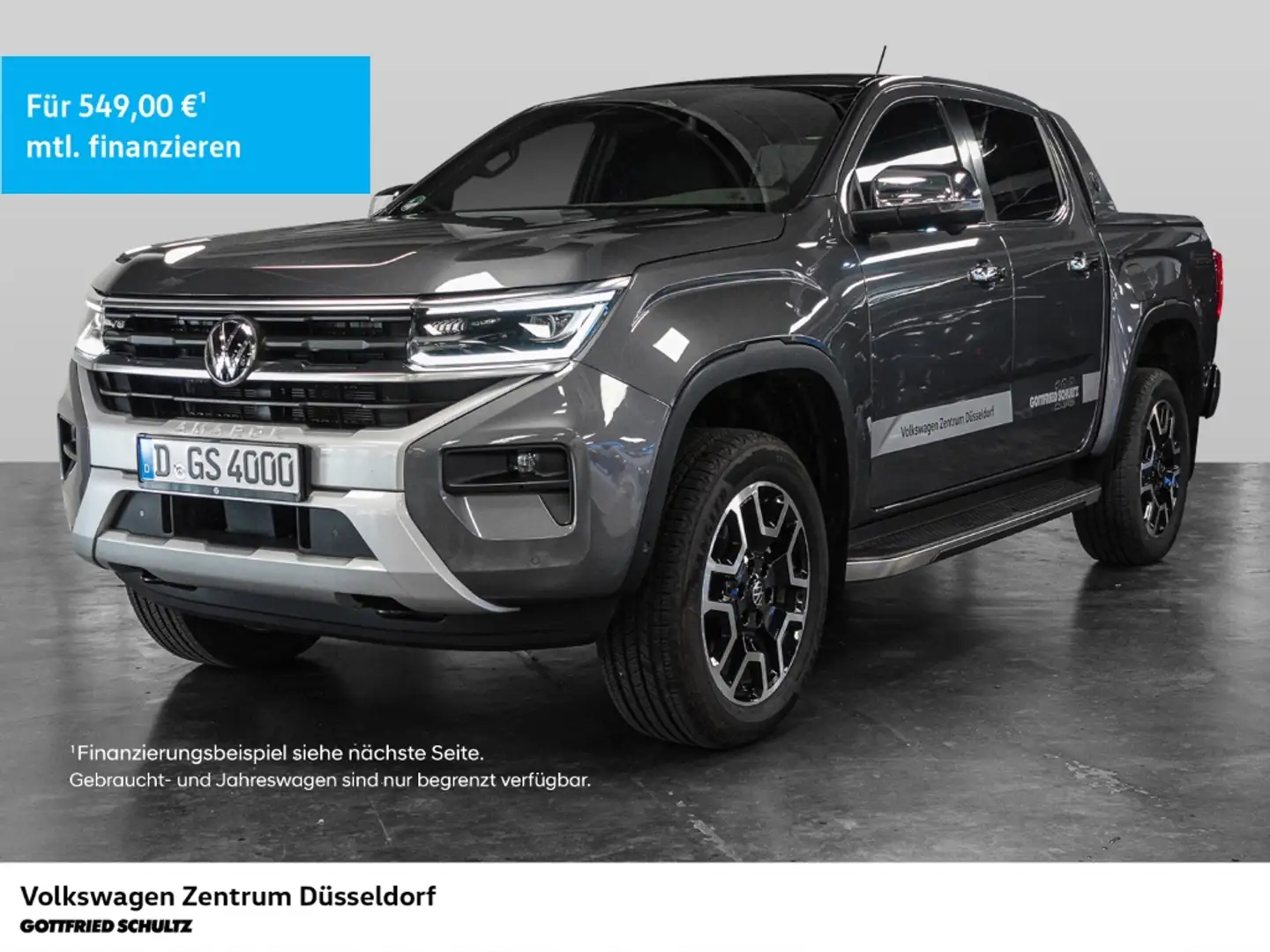 Volkswagen Amarok Aventura 3.0 TDI 4Motion Standheizung Rollcover AH Gris - 1