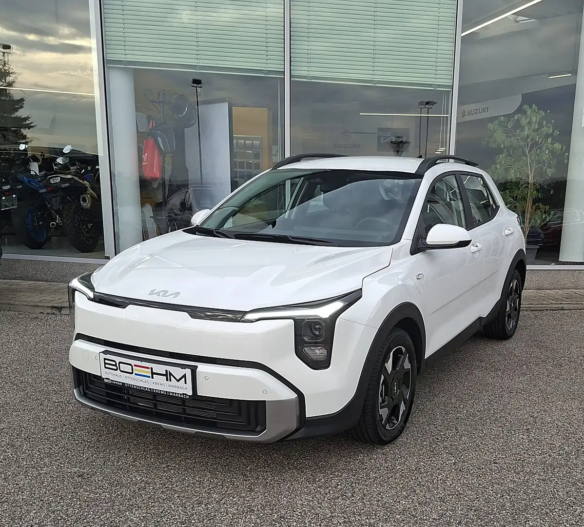 Kia Stonic 1,0 TGDI GPF ISG Titan Weiß - 1