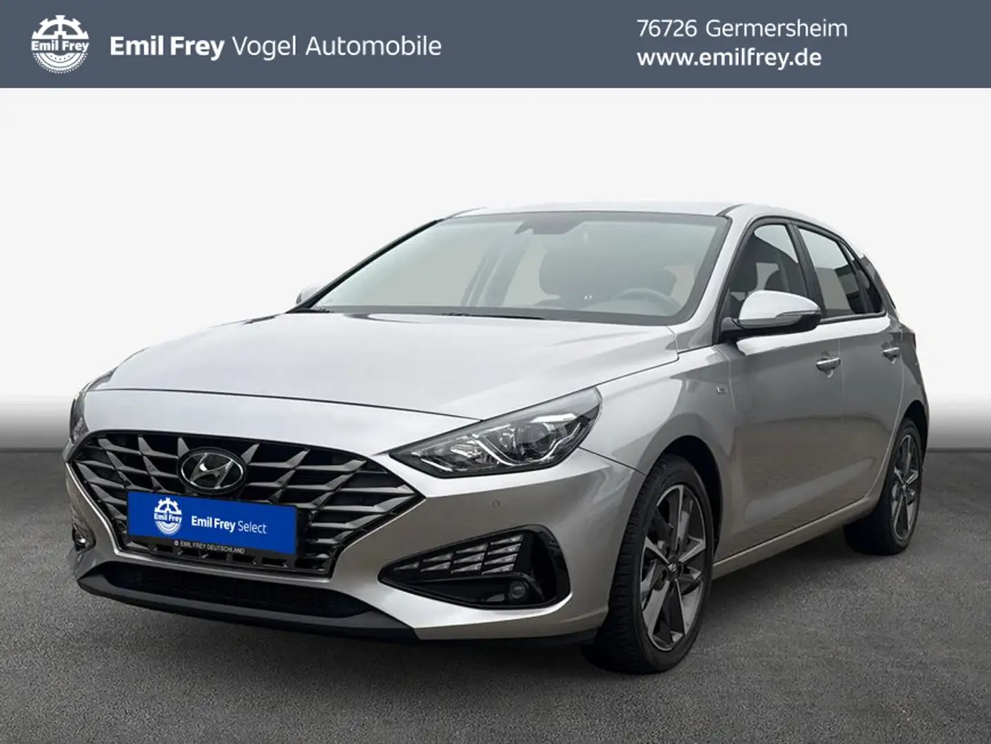 Hyundai i30 1.0 T-GDI 48V-Hybrid Trend LED* Silber - 1