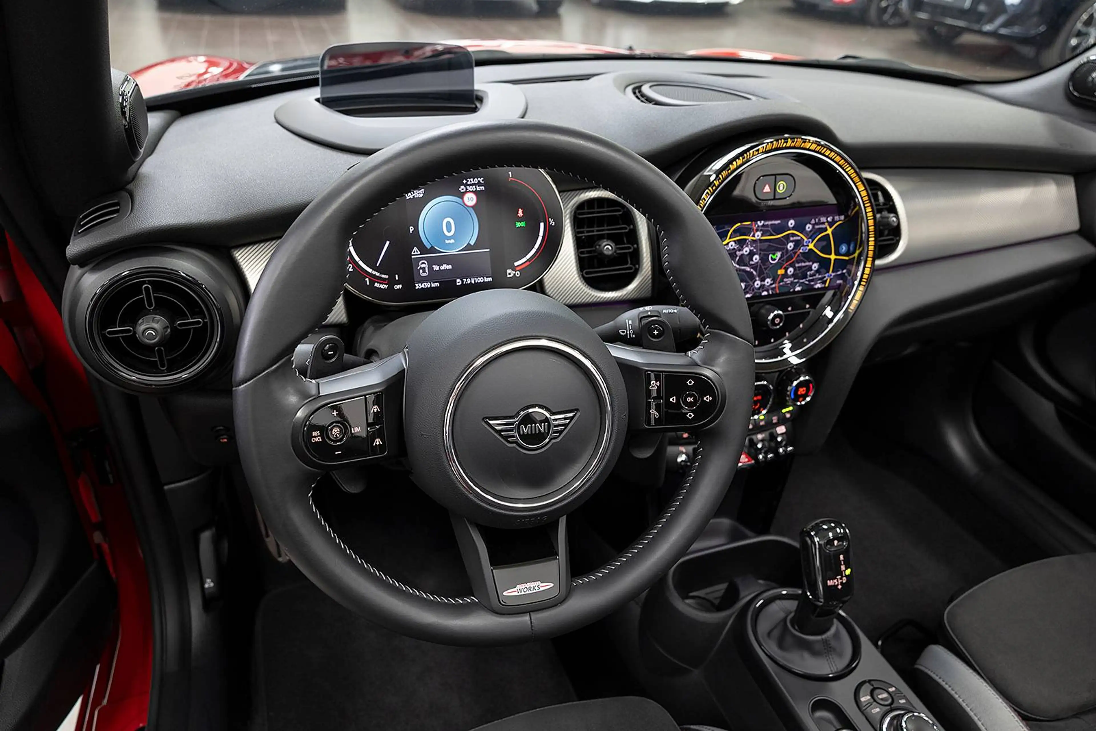 MINI John Cooper Works Cabrio JCW CAB TRIM SAG LED NAV+ HUD ACC ASFW KAM DAB H&K 18" — photo 12