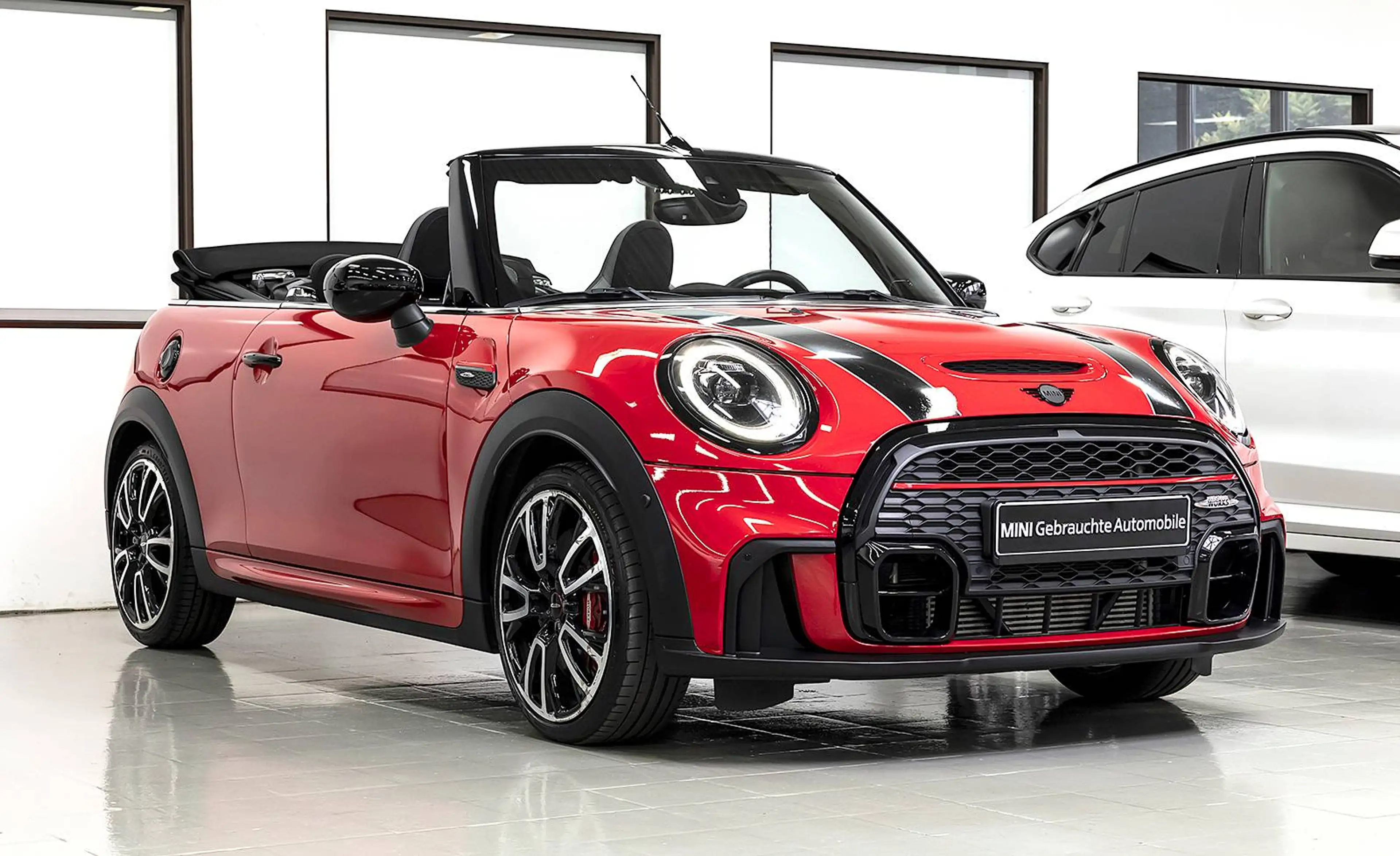MINI John Cooper Works Cabrio JCW CAB TRIM SAG LED NAV+ HUD ACC ASFW KAM DAB H&K 18" — photo 4