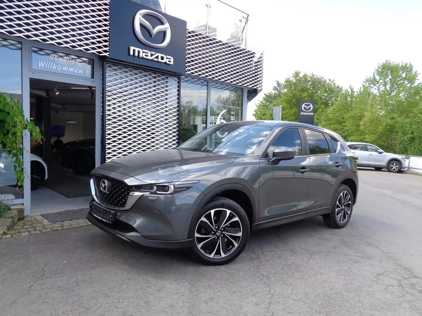 Mazda CX-5 AWD ADVANTAGE Diesel inkl. AHK Gris - 1
