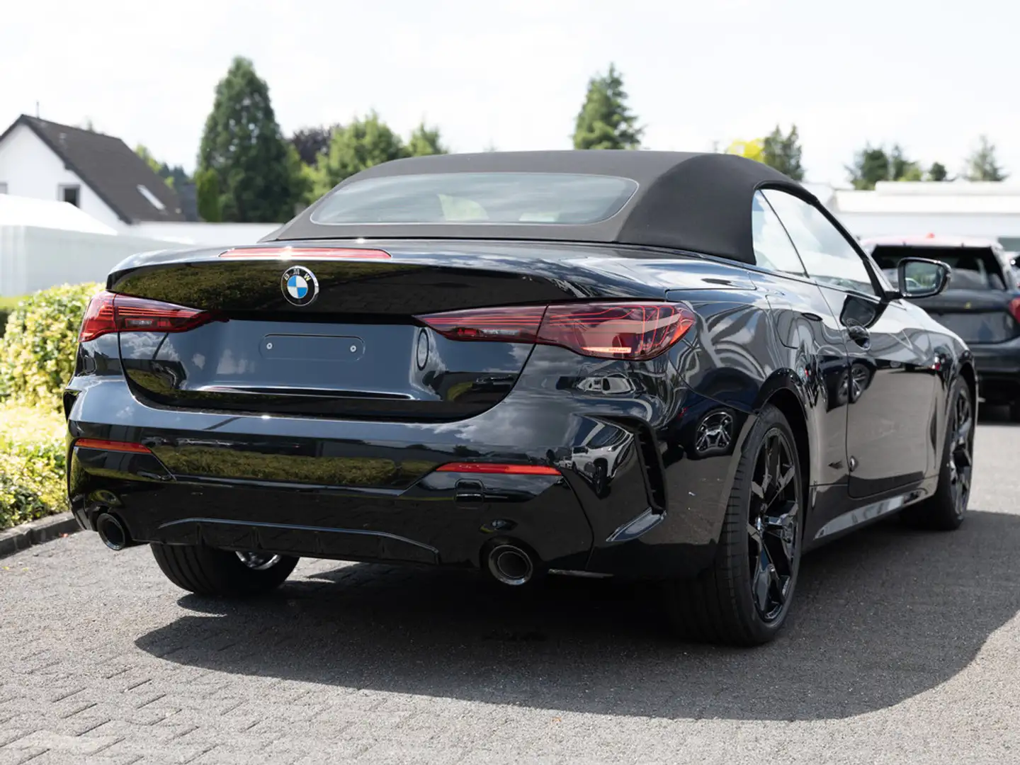 BMW 430 d Cabrio M-Sport Pro 360° HUD LED Facelift Schwarz - 2
