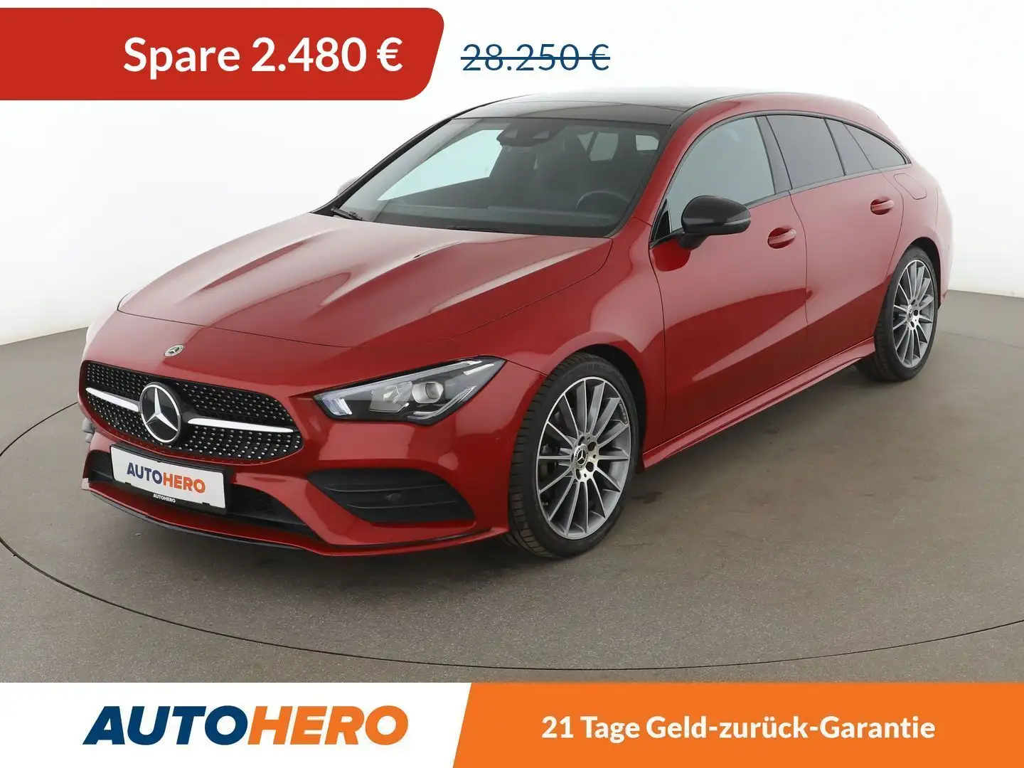 Mercedes-Benz CLA 200 CLA 200 Shooting Brake AMG Line *LED*TEMPO*PDC* Rouge - 1