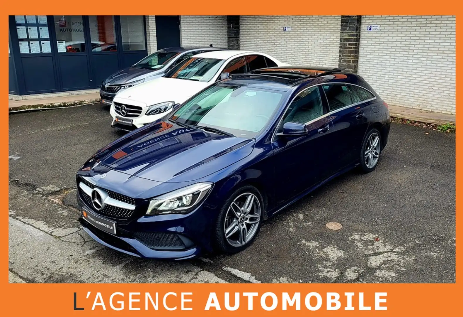 Mercedes-Benz CLA 200 d !No AdBlue!+Winter Pack AMG PANO CAM LED AMBIANT Blu/Azzurro - 1