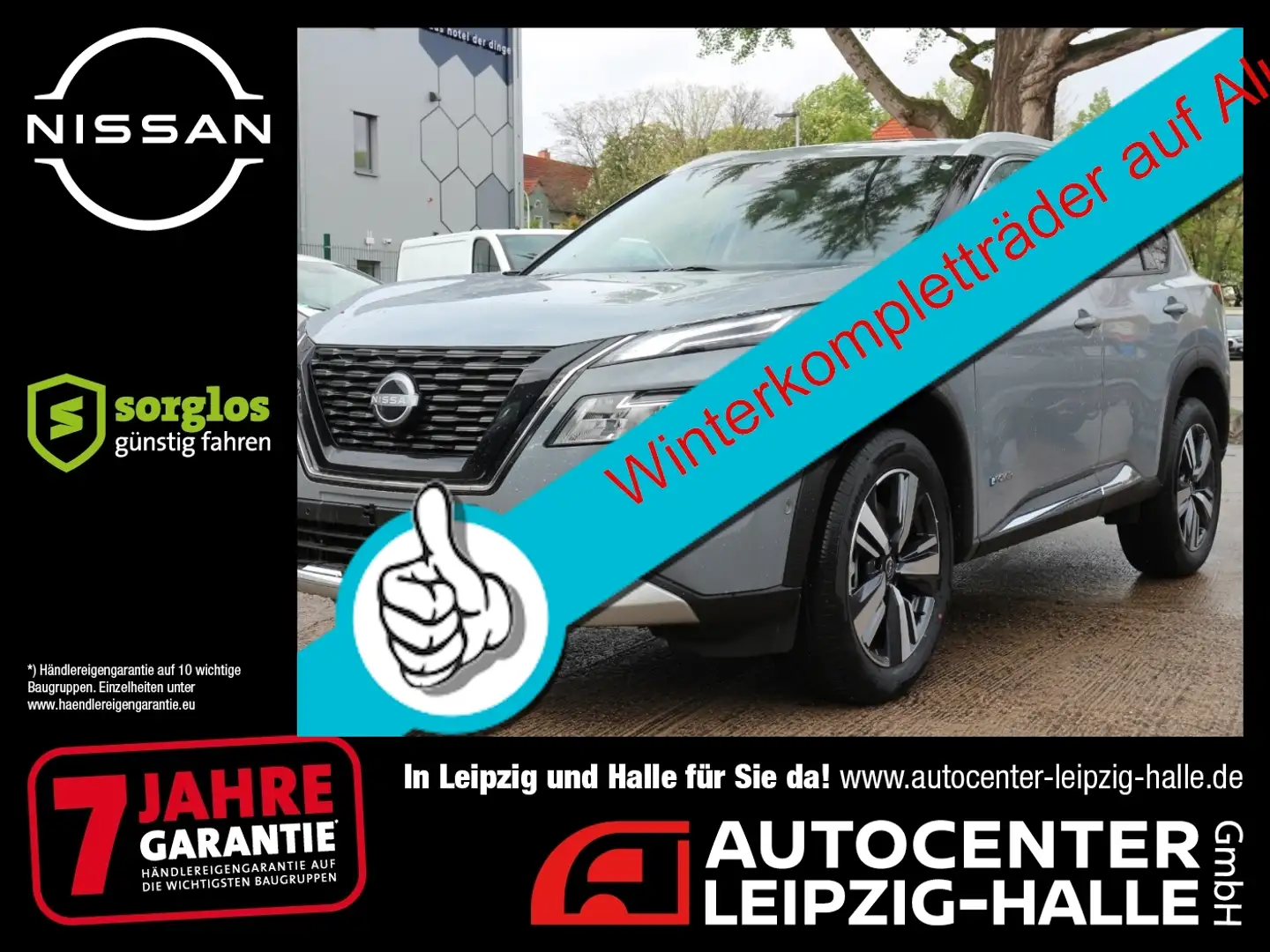 Nissan X-Trail N-CONNECTA 1.5 VC-T MHEV 4x2 Winterräder Grijs - 1