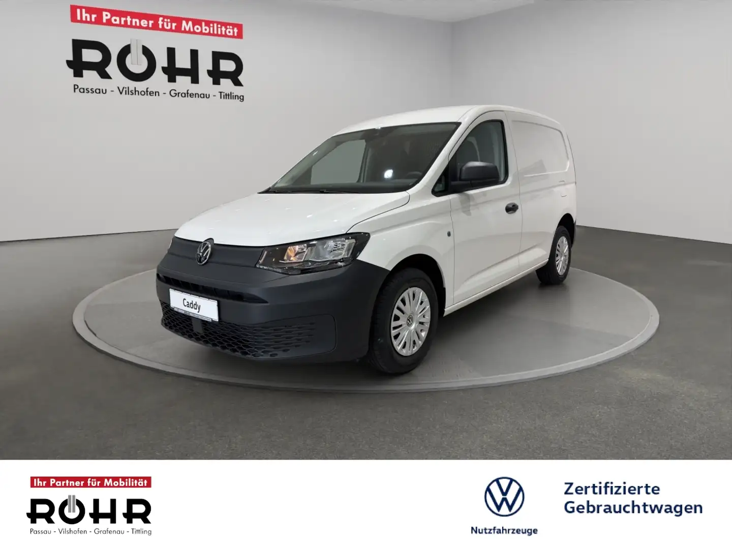 Volkswagen Caddy Cargo Motor: 2.0 l TDI EU6 SCR 75 kW Getrieb Blanc - 1